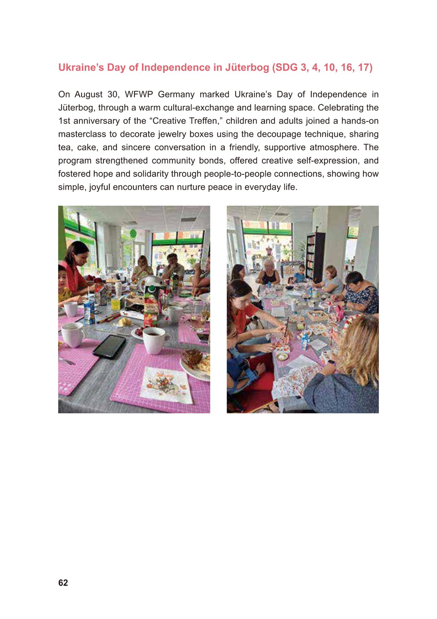 WFWP Annual Report 2025 62페이지