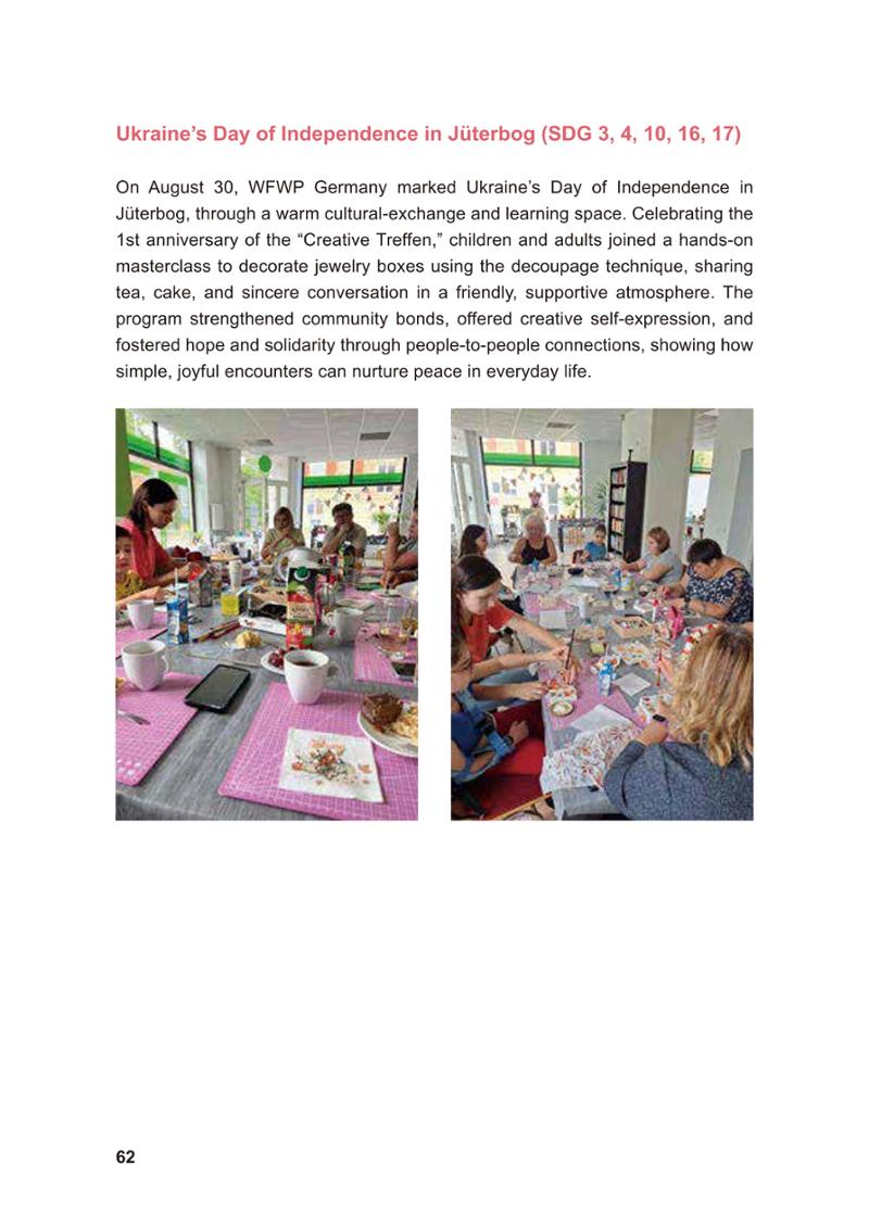 WFWP Annual Report 2025 62페이지