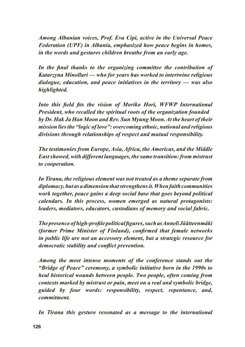WFWP Annual Report 2025 126페이지