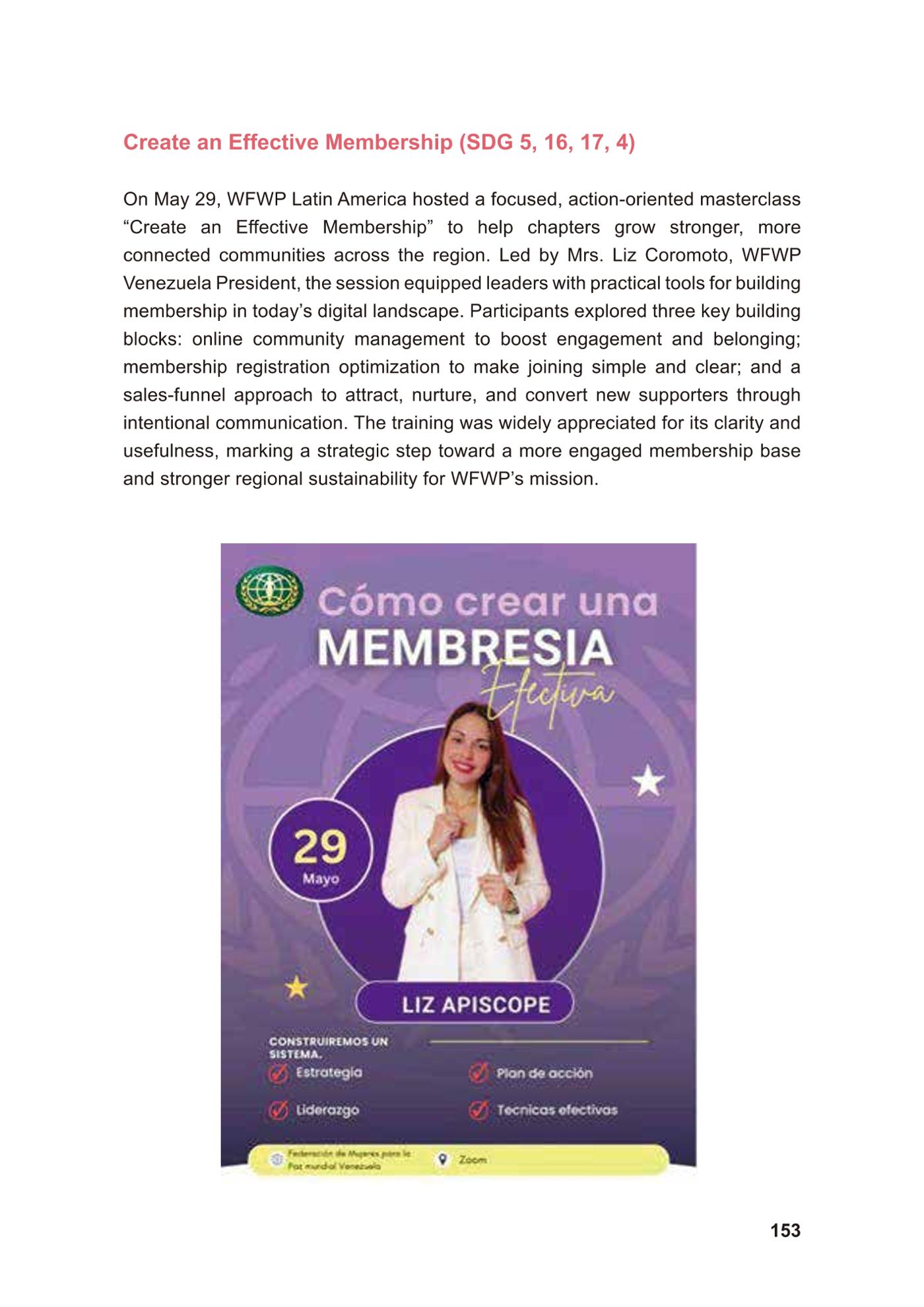WFWP Annual Report 2025 153페이지