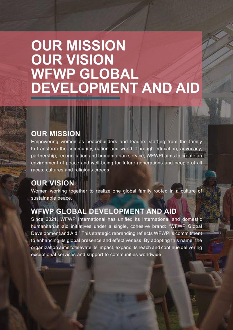 WFWP Annual Report 2025 4페이지