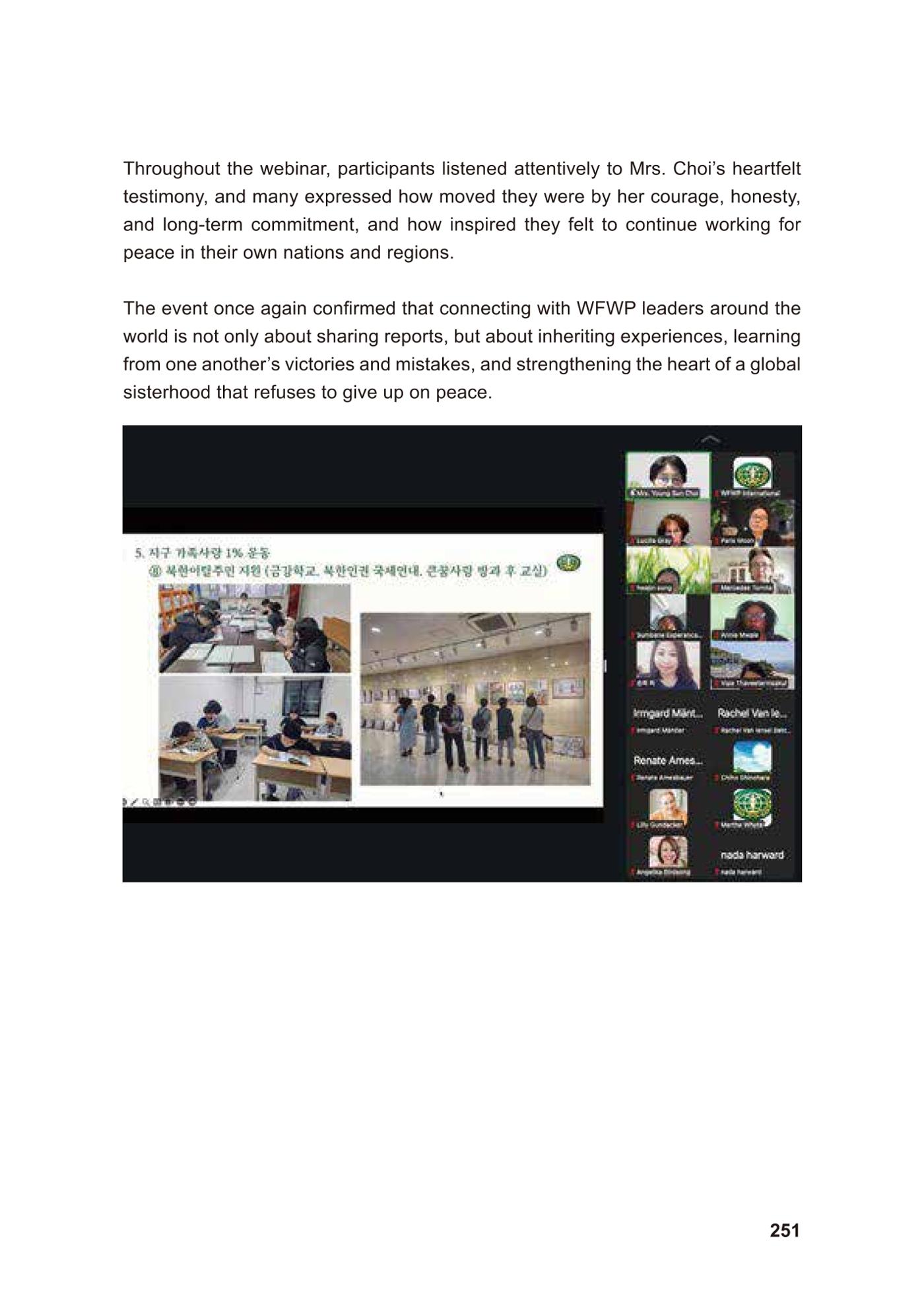 WFWP Annual Report 2025 251페이지