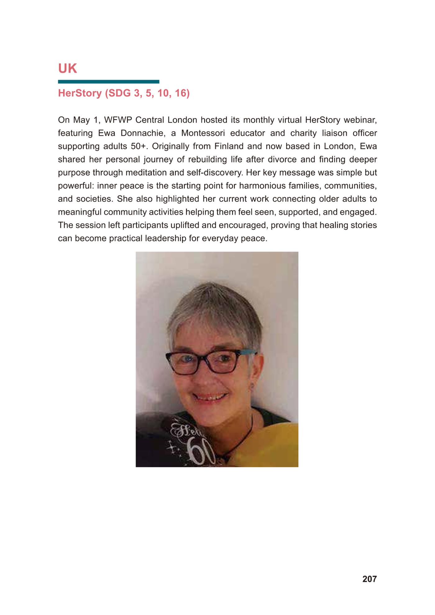 WFWP Annual Report 2025 207페이지