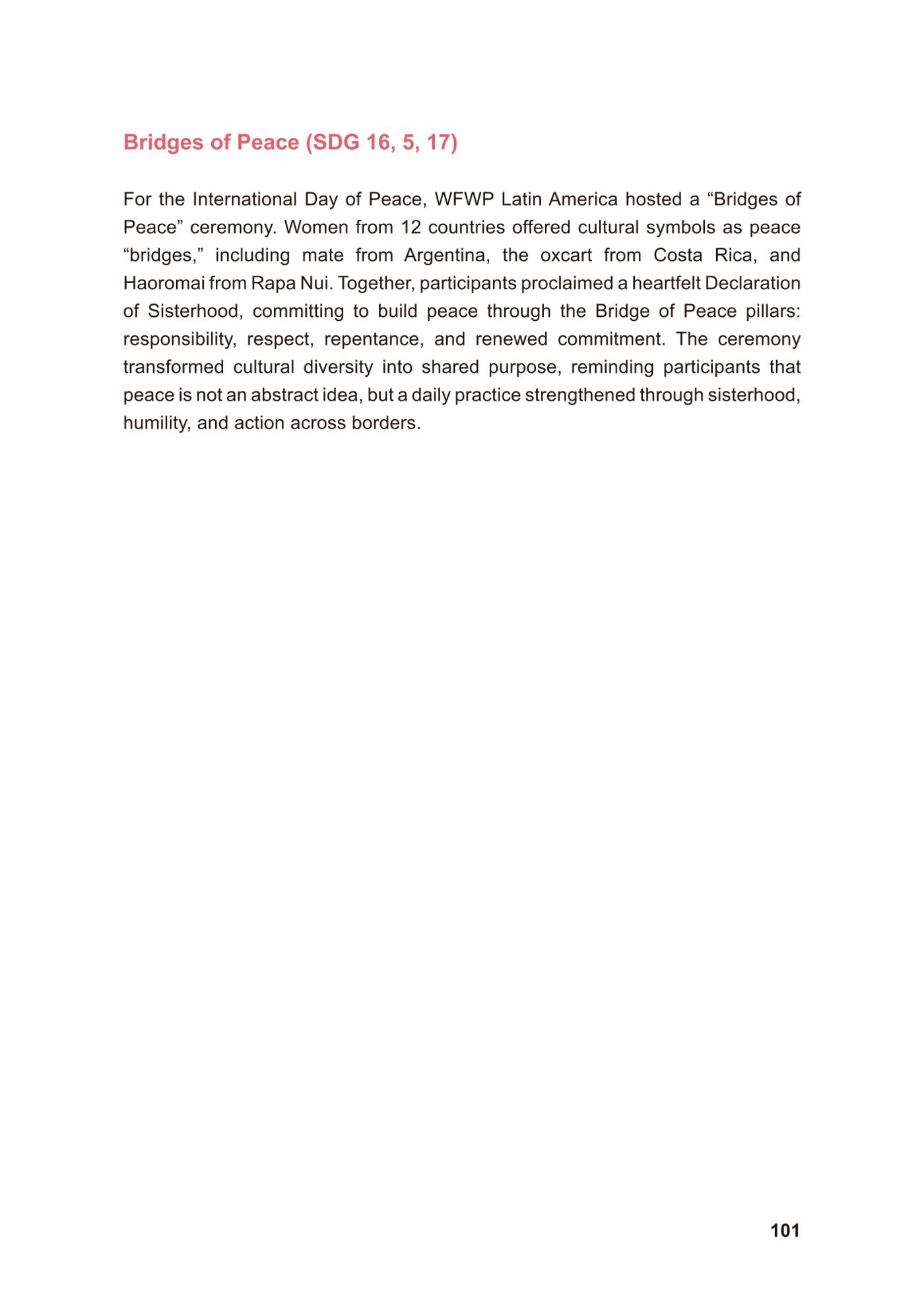 WFWP Annual Report 2025 101페이지