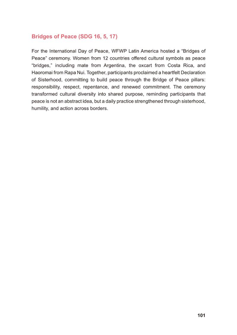 WFWP Annual Report 2025 101페이지
