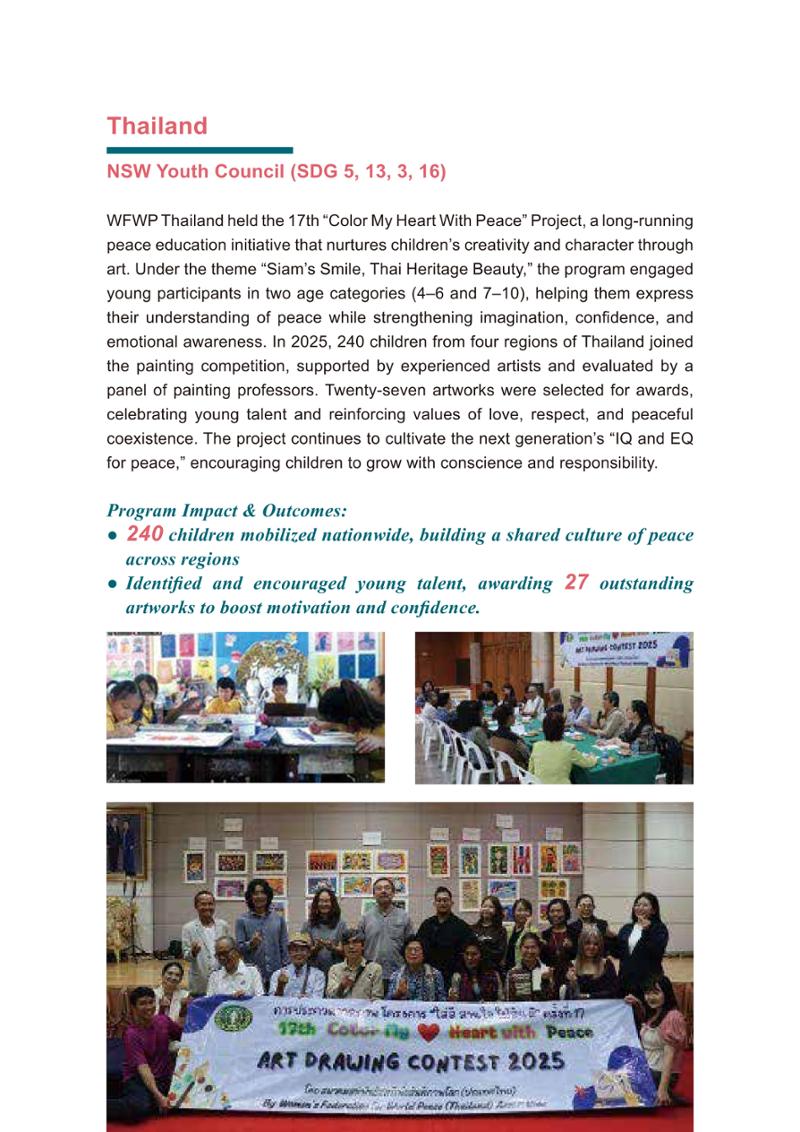 WFWP Annual Report 2025 99페이지