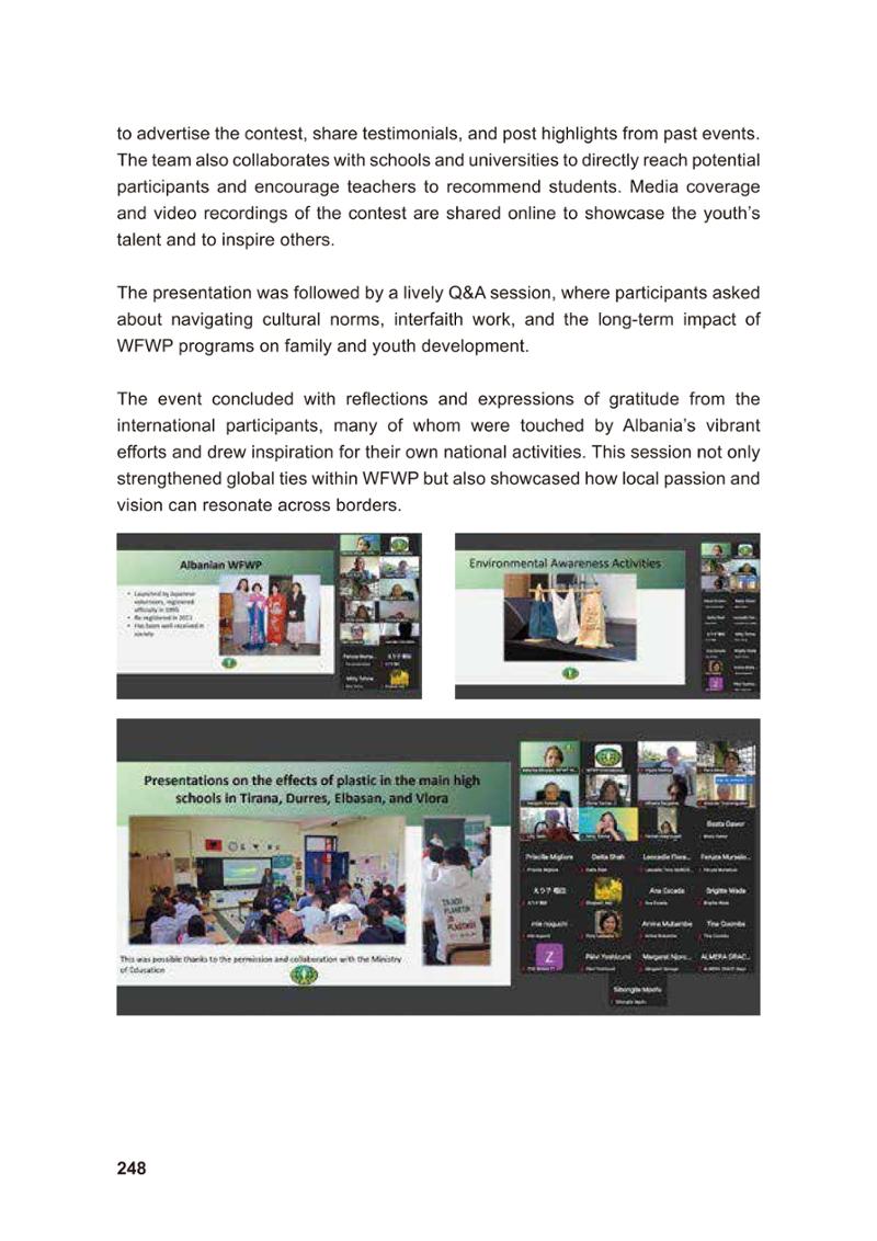 WFWP Annual Report 2025 248페이지