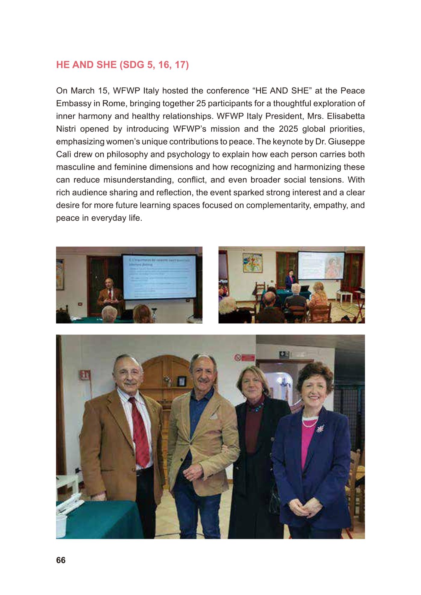 WFWP Annual Report 2025 66페이지
