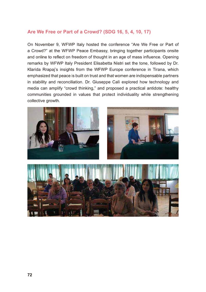 WFWP Annual Report 2025 72페이지