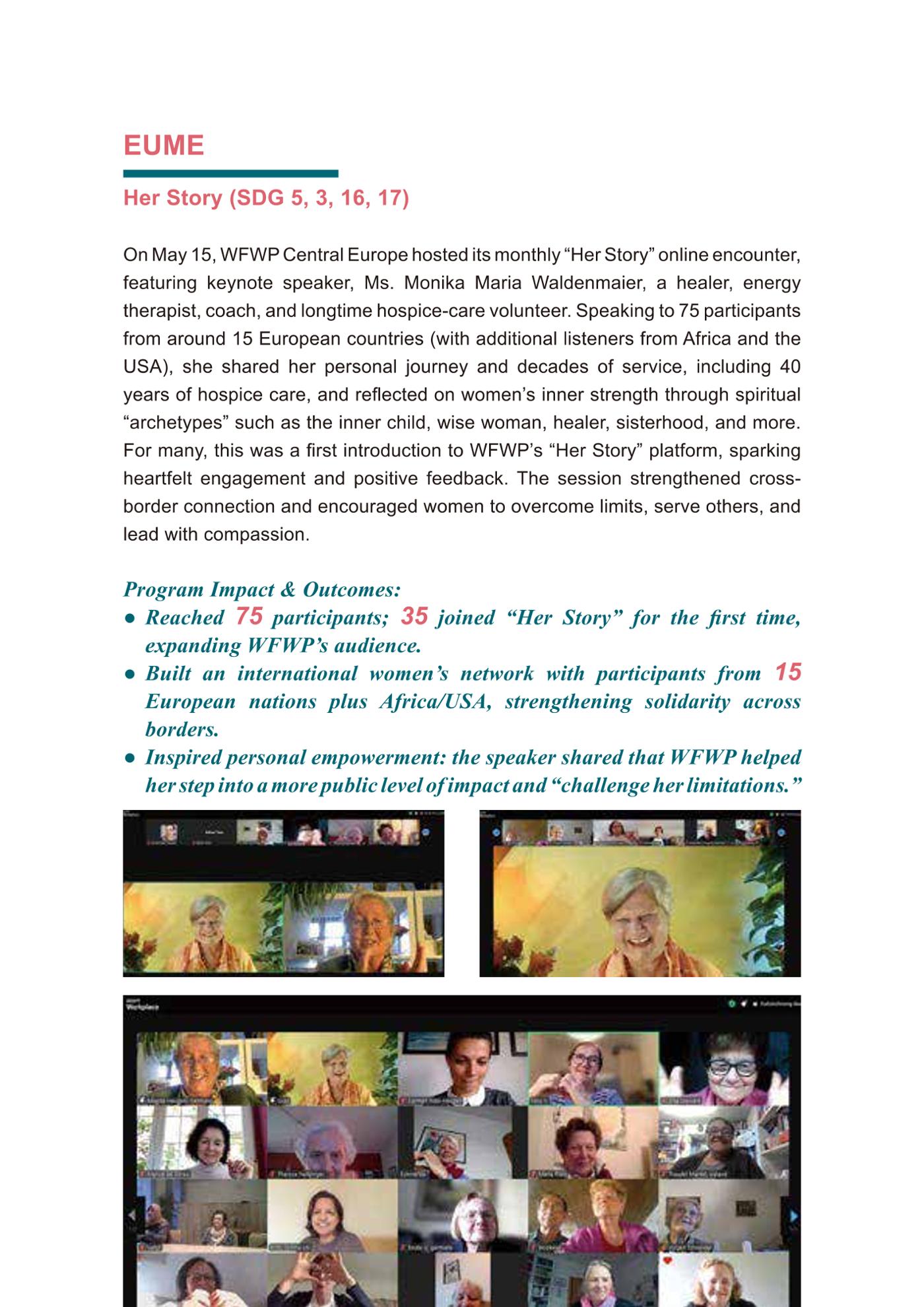 WFWP Annual Report 2025 123페이지