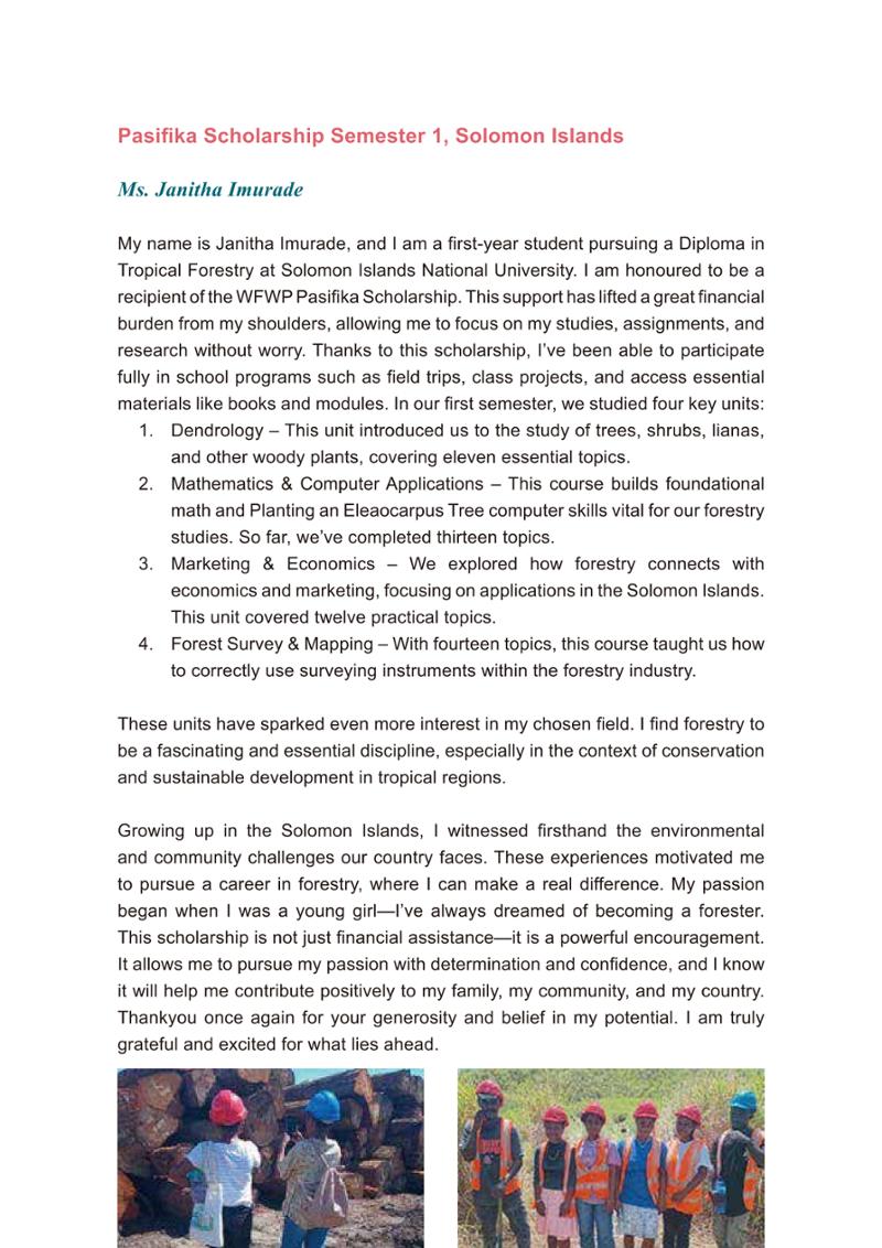 WFWP Annual Report 2025 27페이지