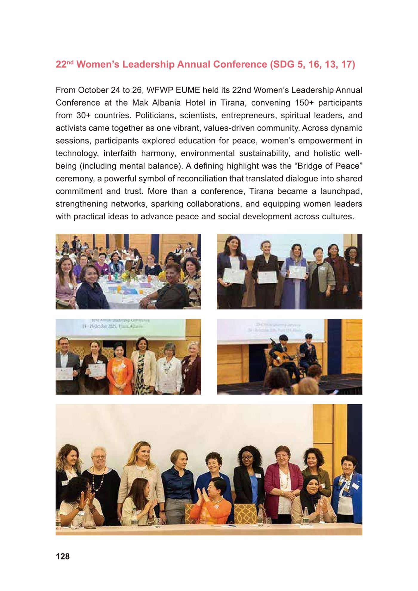 WFWP Annual Report 2025 128페이지