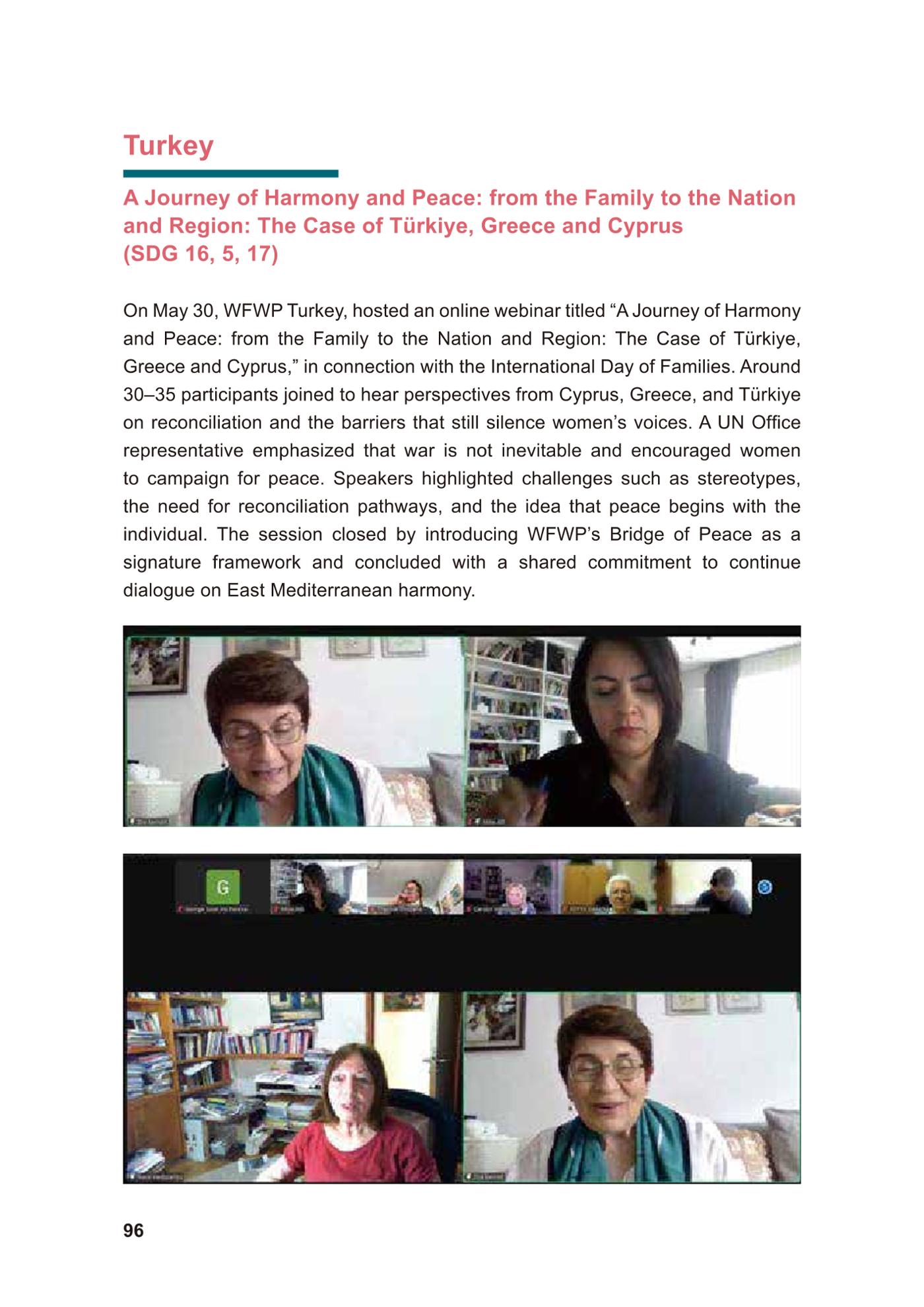 WFWP Annual Report 2025 96페이지