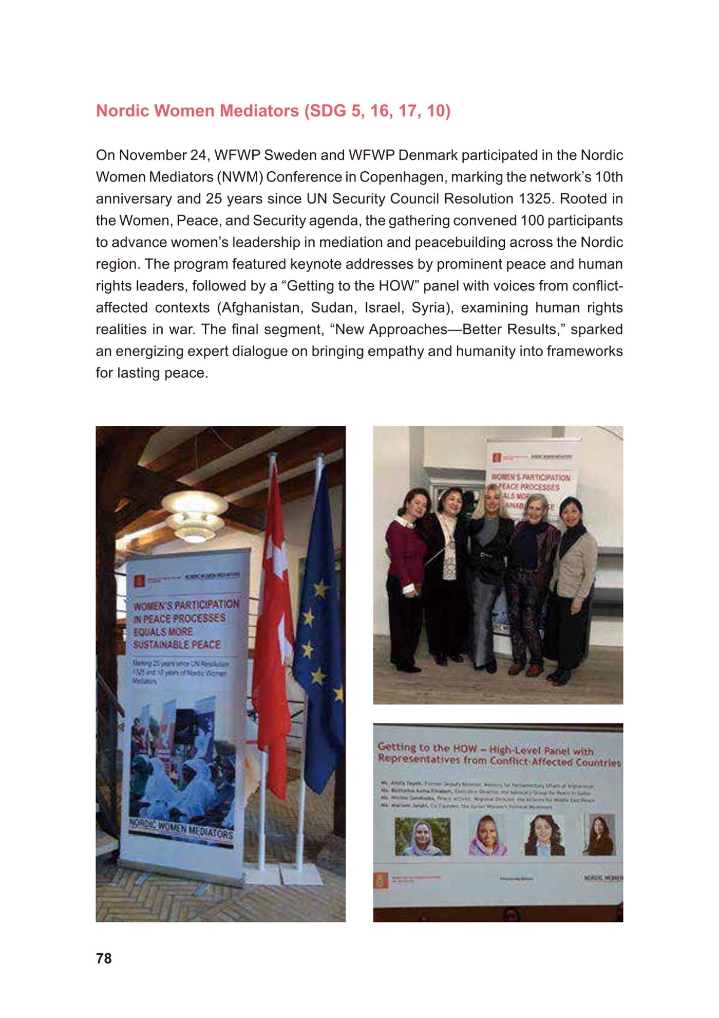 WFWP Annual Report 2025 78페이지
