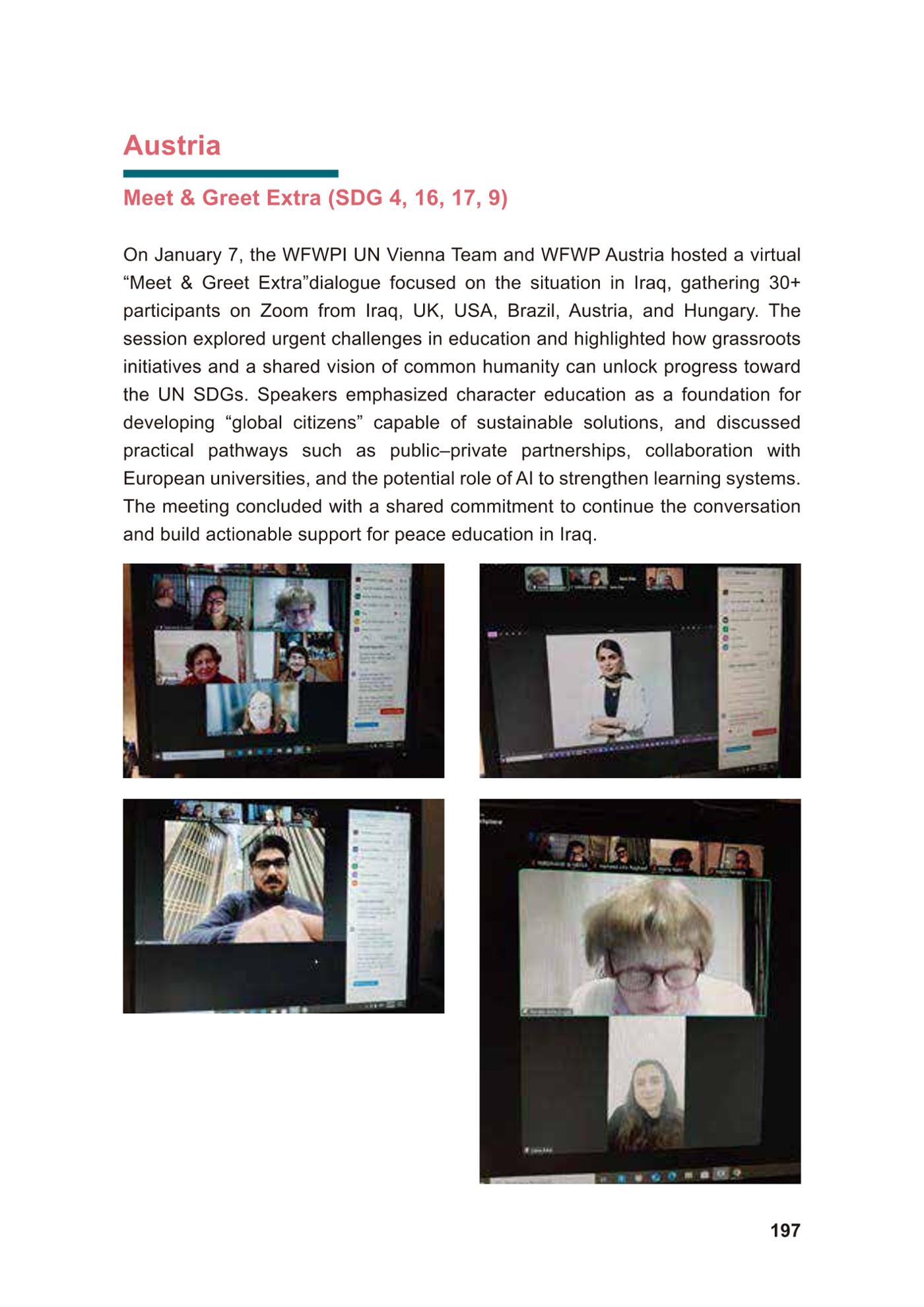 WFWP Annual Report 2025 197페이지