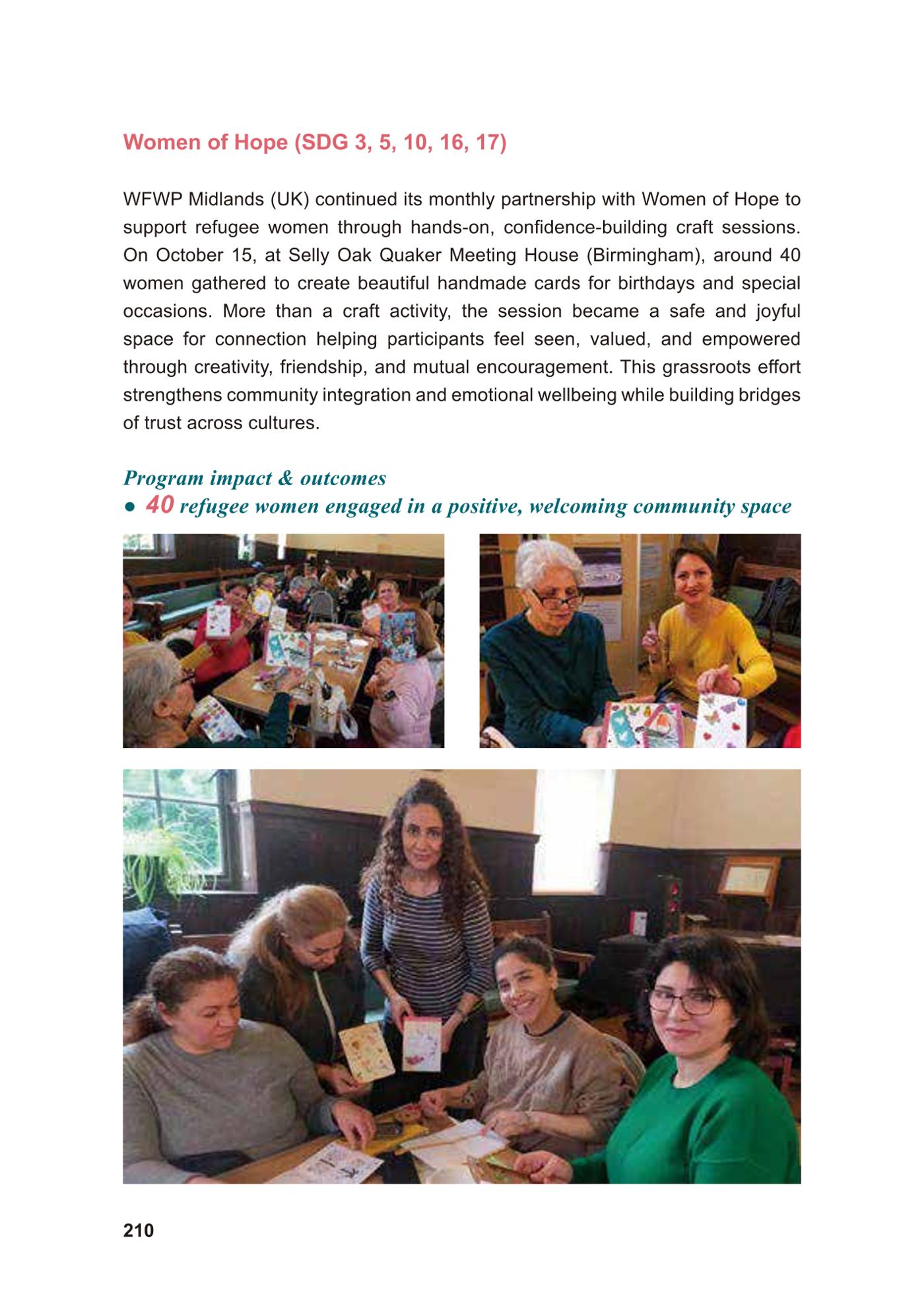 WFWP Annual Report 2025 210페이지