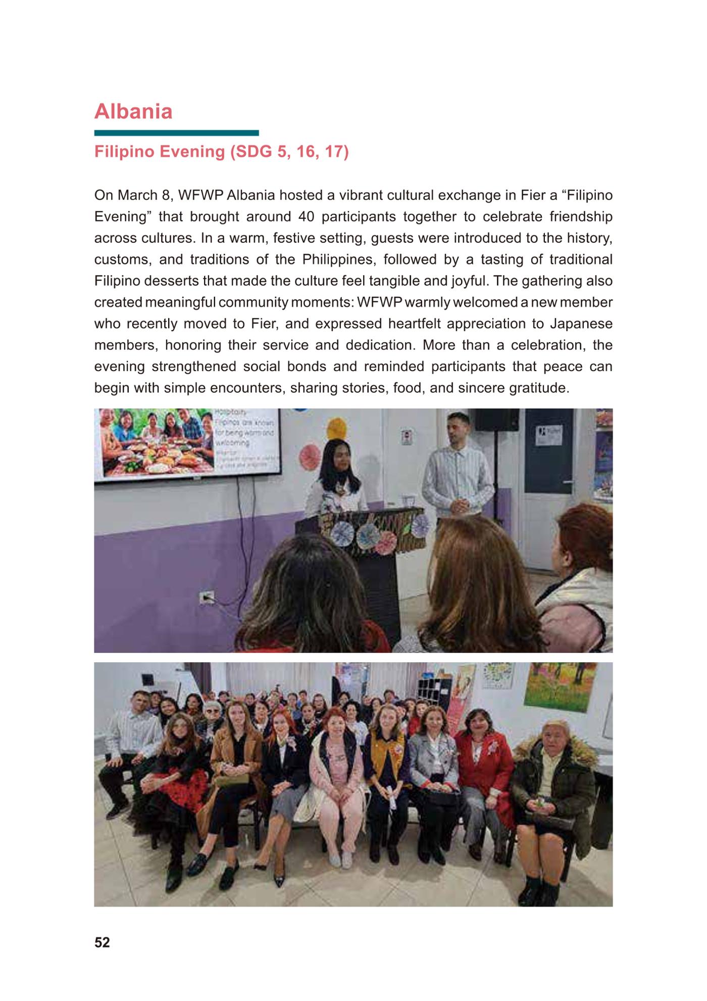 WFWP Annual Report 2025 52페이지