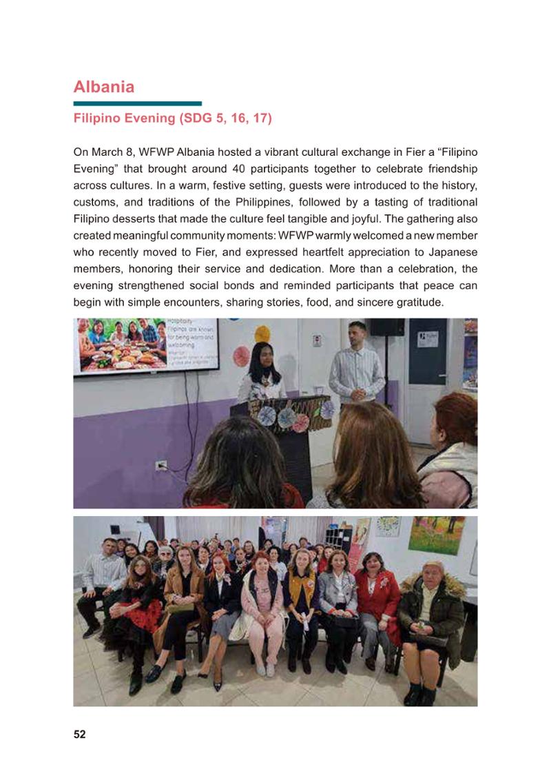 WFWP Annual Report 2025 52페이지