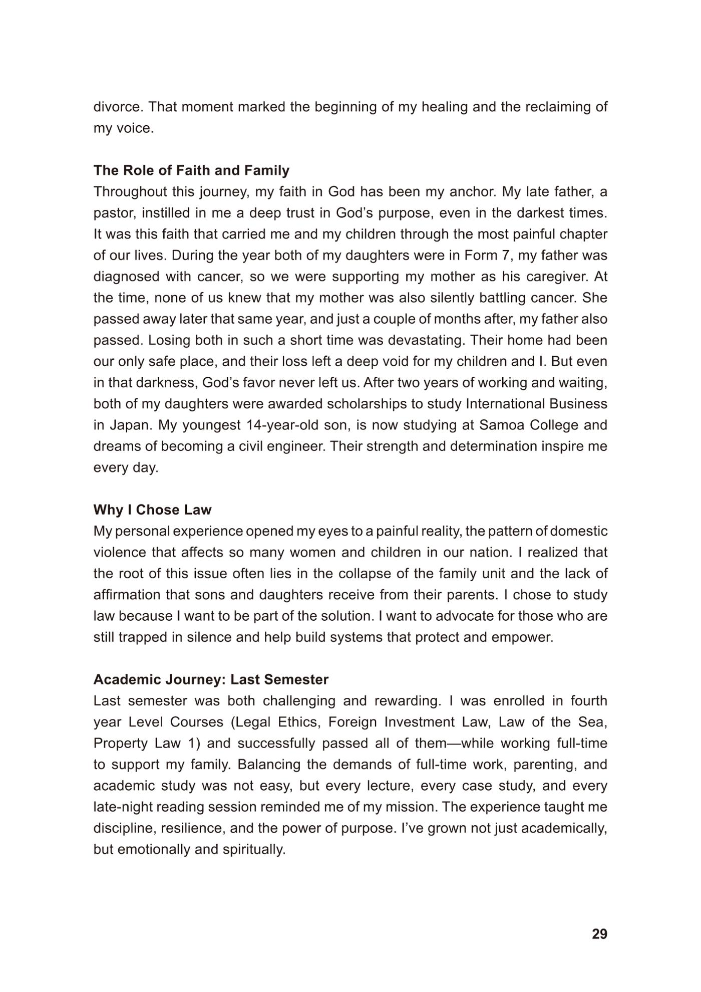 WFWP Annual Report 2025 29페이지