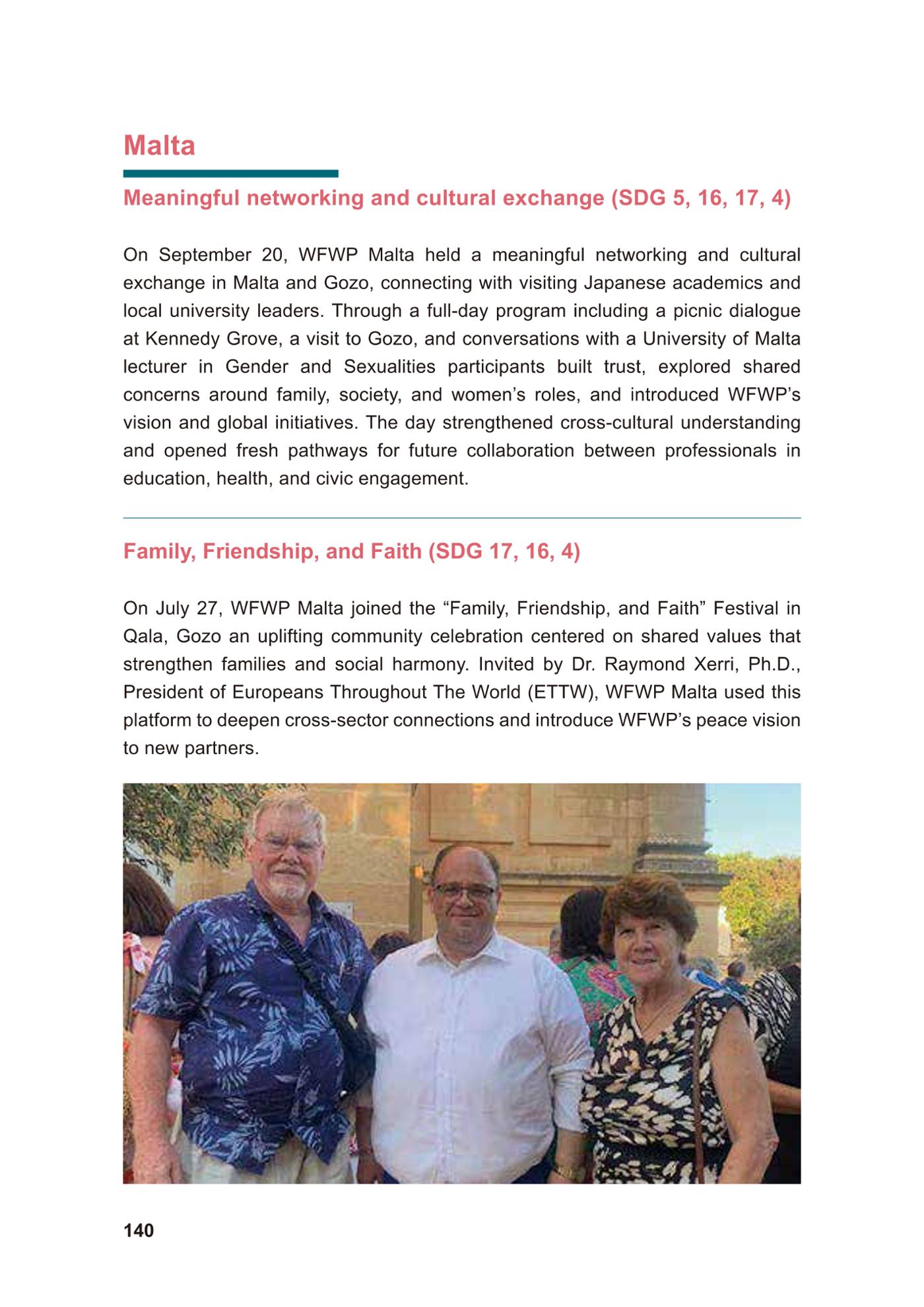 WFWP Annual Report 2025 140페이지