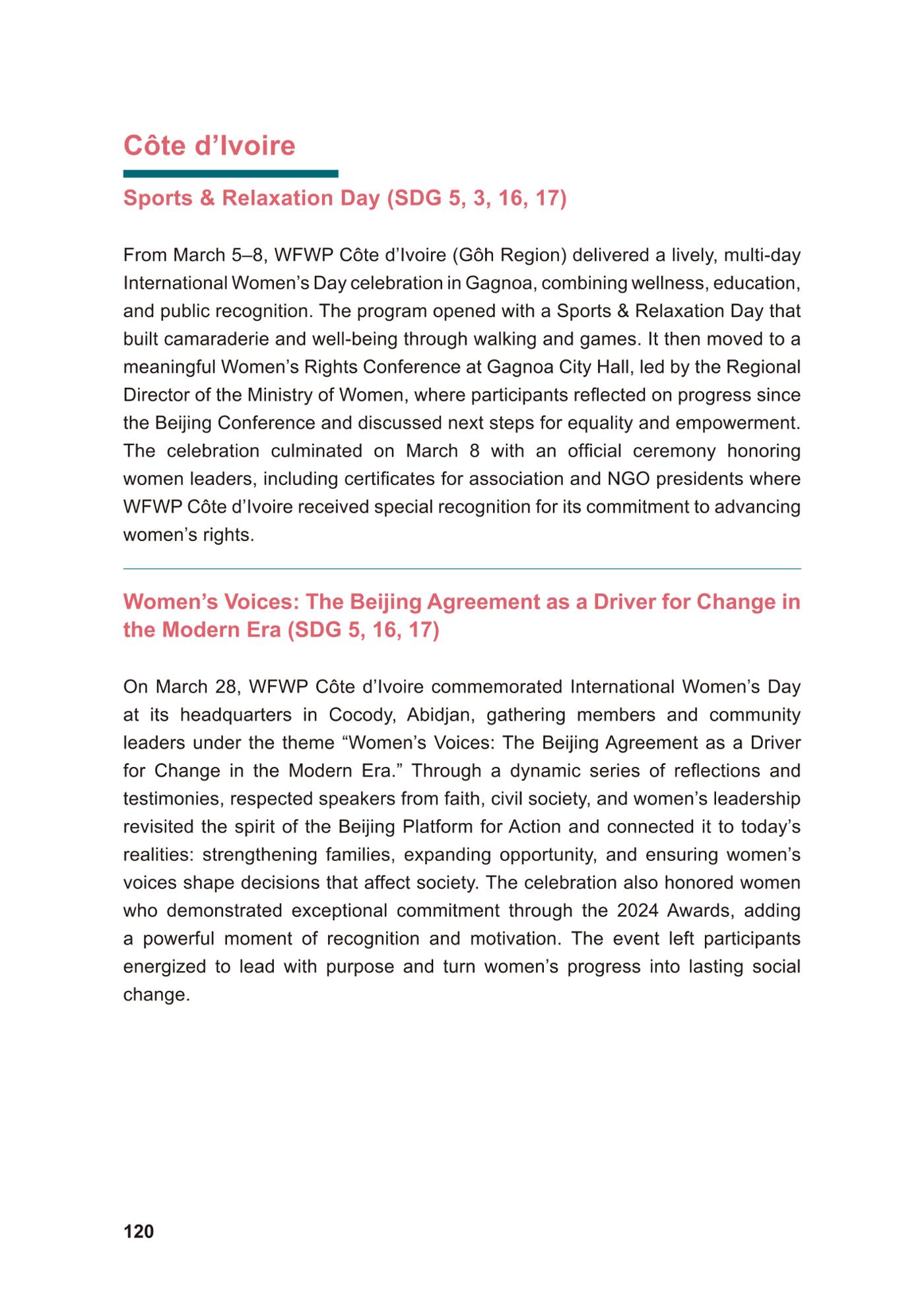 WFWP Annual Report 2025 120페이지