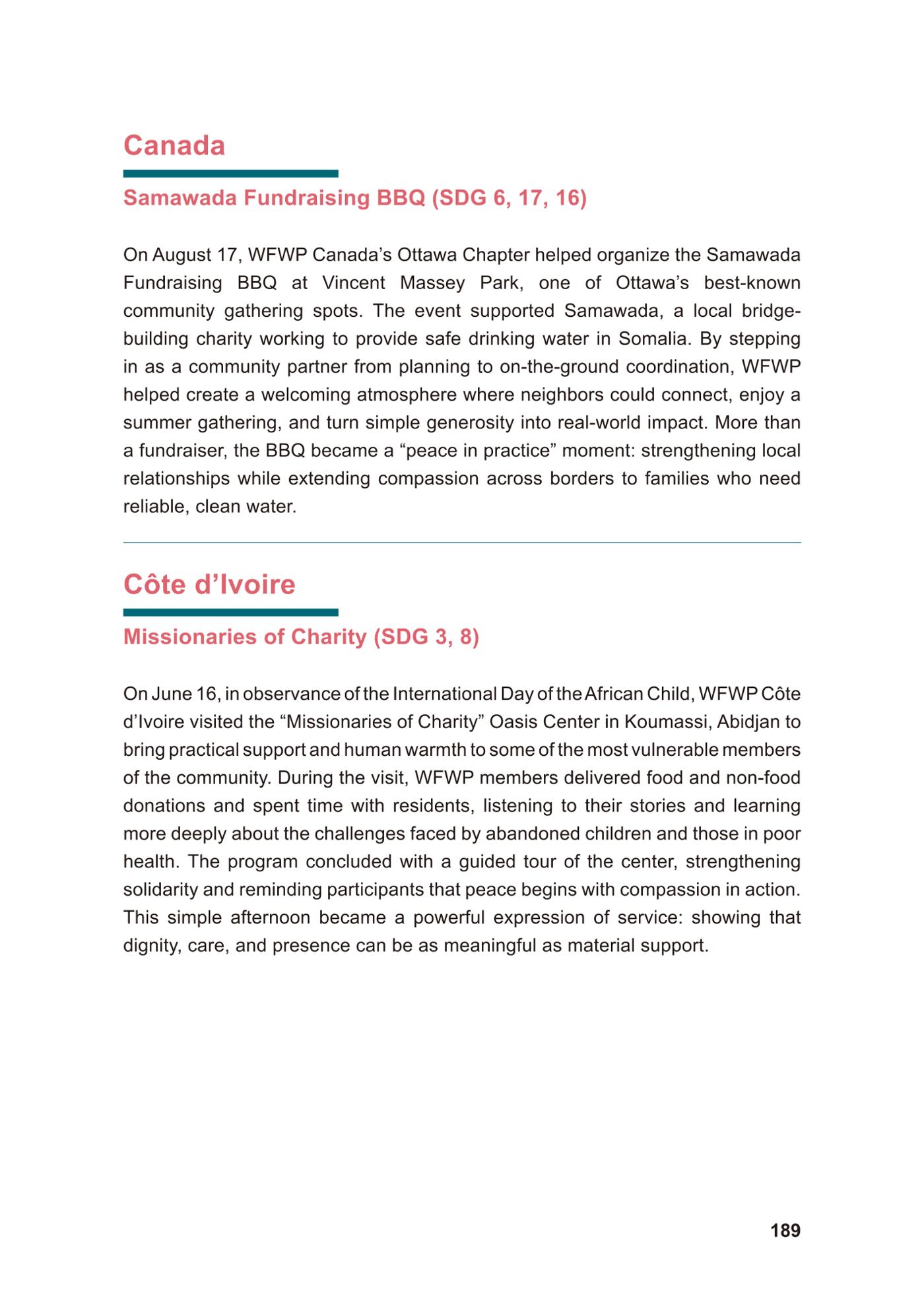 WFWP Annual Report 2025 189페이지