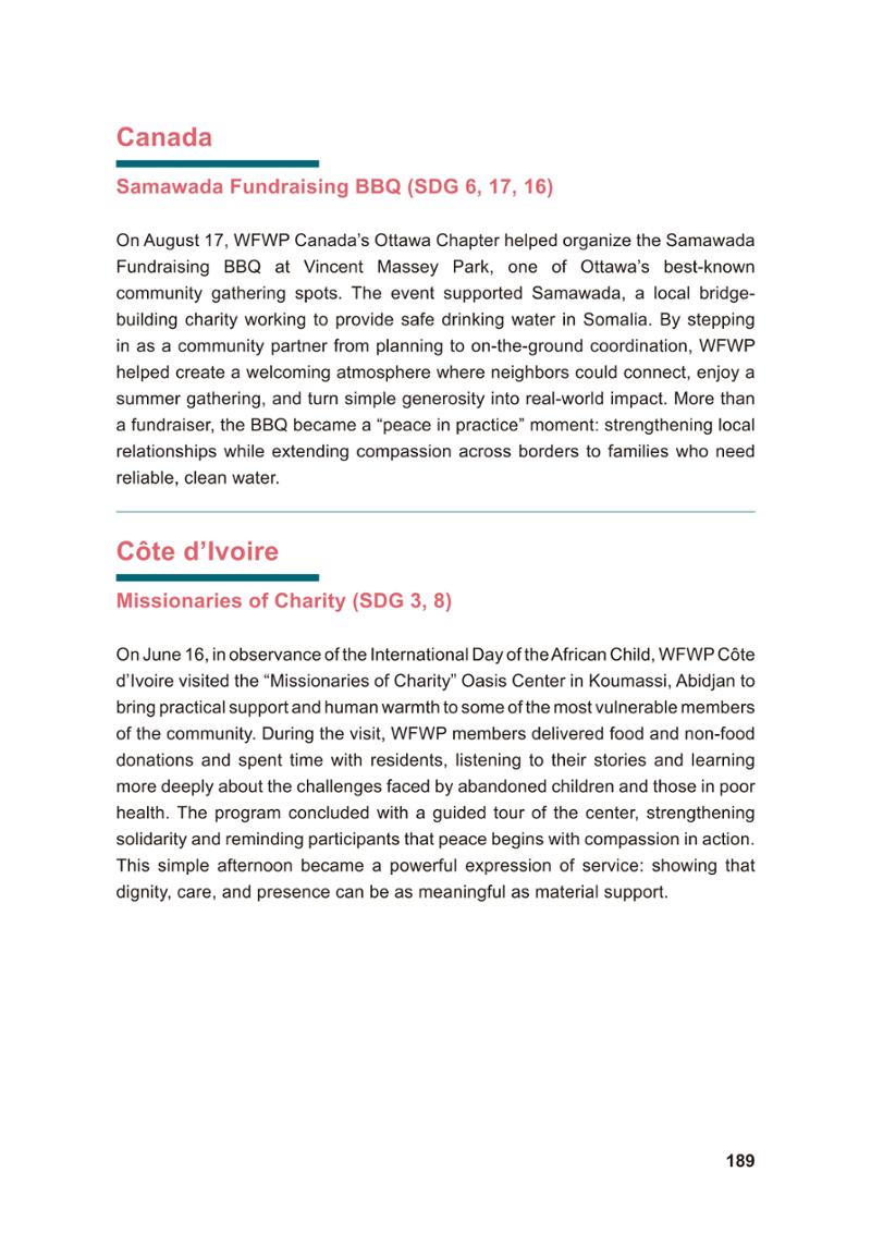 WFWP Annual Report 2025 189페이지