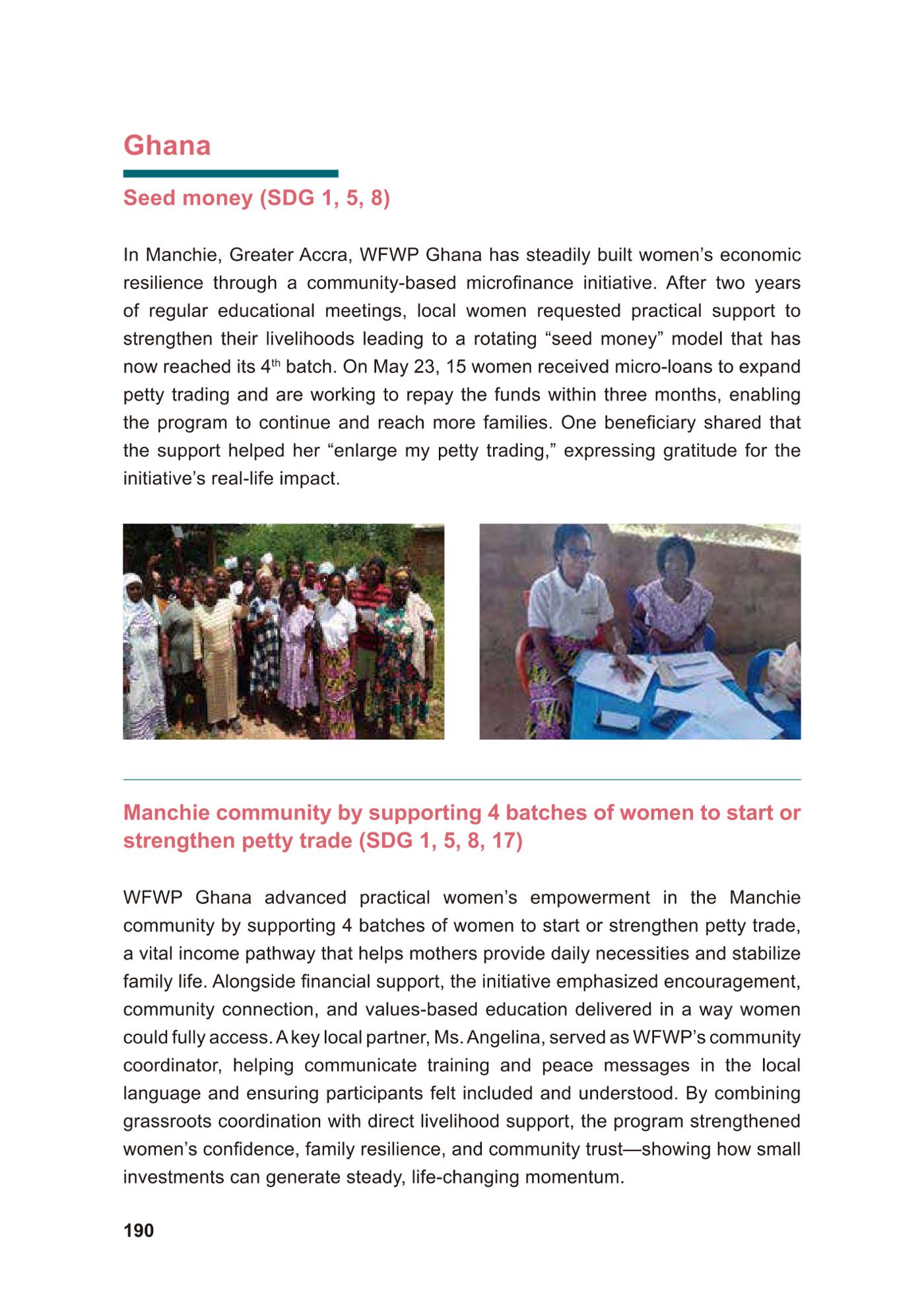 WFWP Annual Report 2025 190페이지