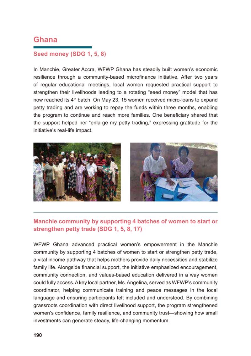 WFWP Annual Report 2025 190페이지