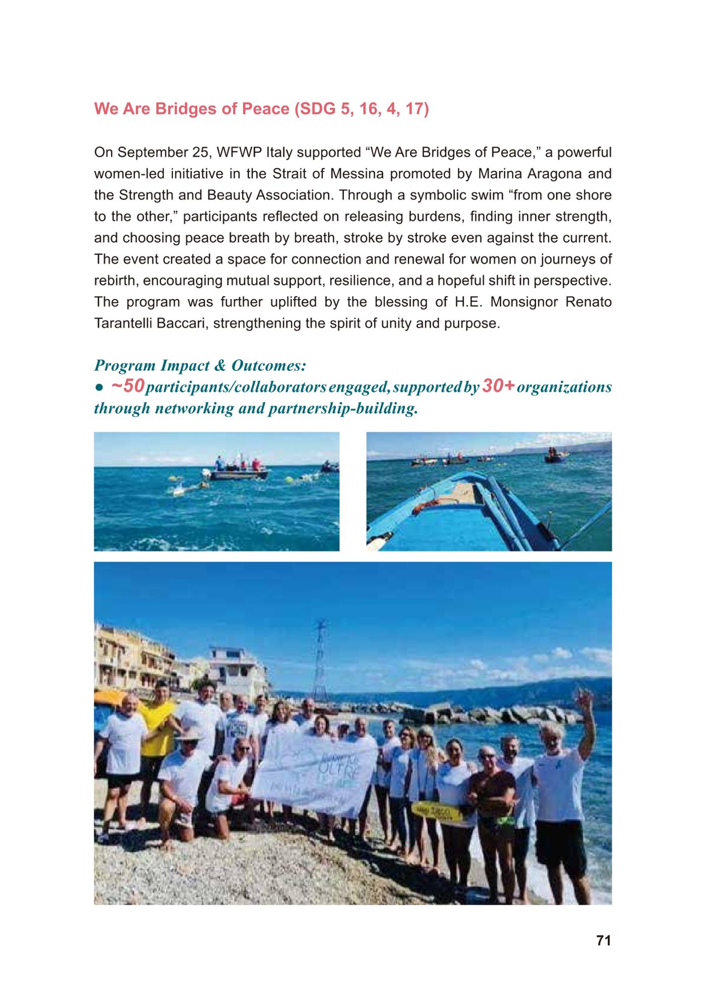 WFWP Annual Report 2025 71페이지