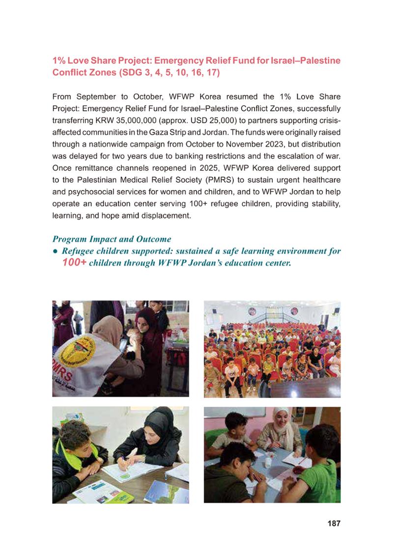 WFWP Annual Report 2025 187페이지