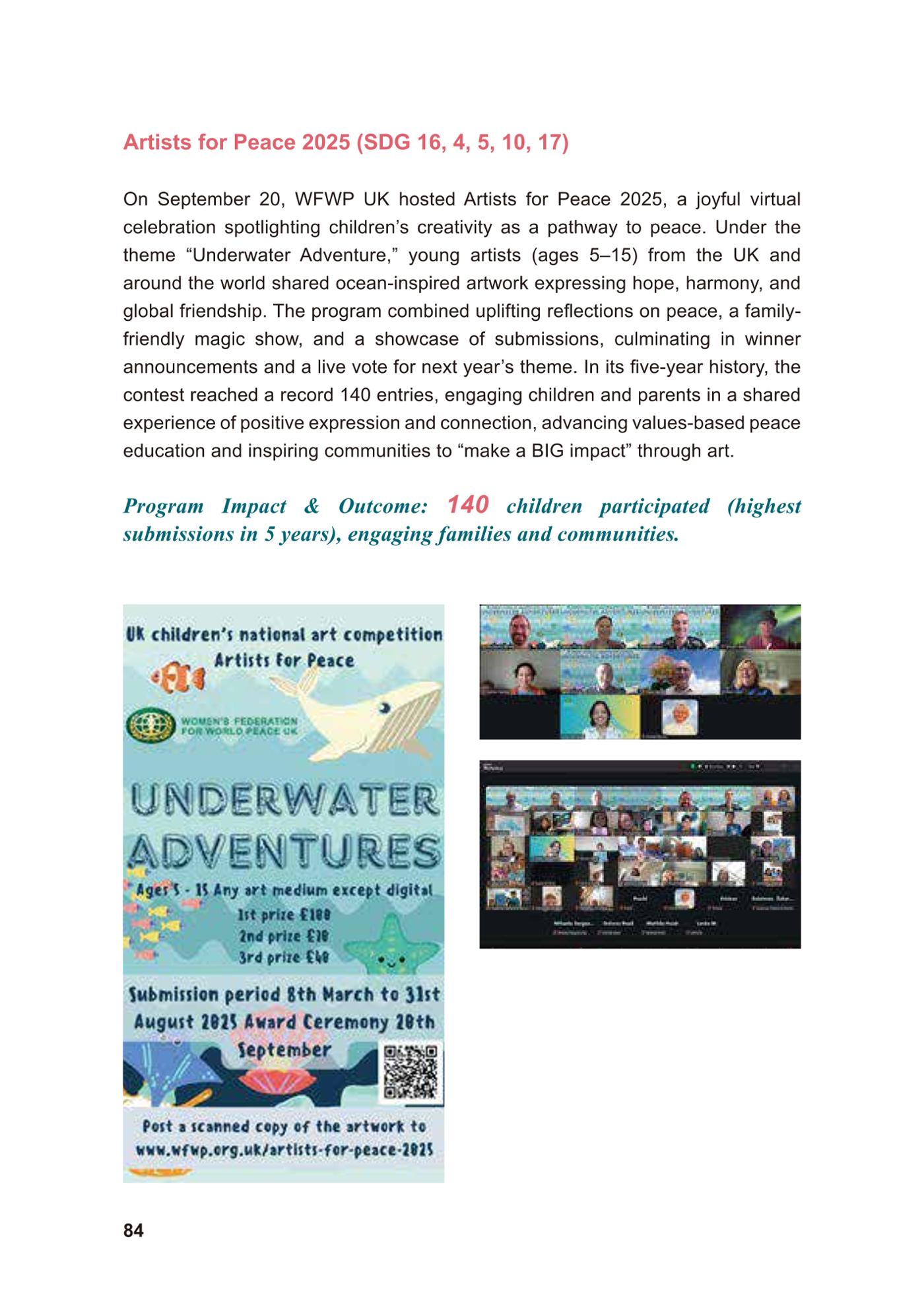 WFWP Annual Report 2025 84페이지