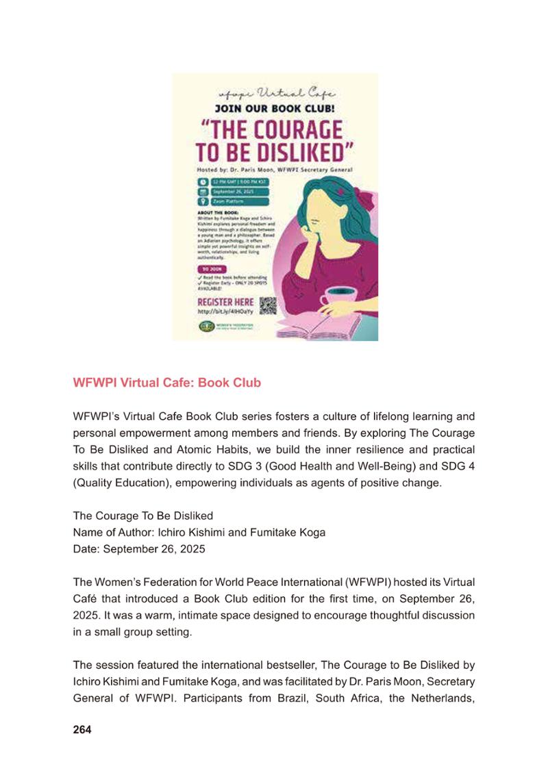 WFWP Annual Report 2025 264페이지