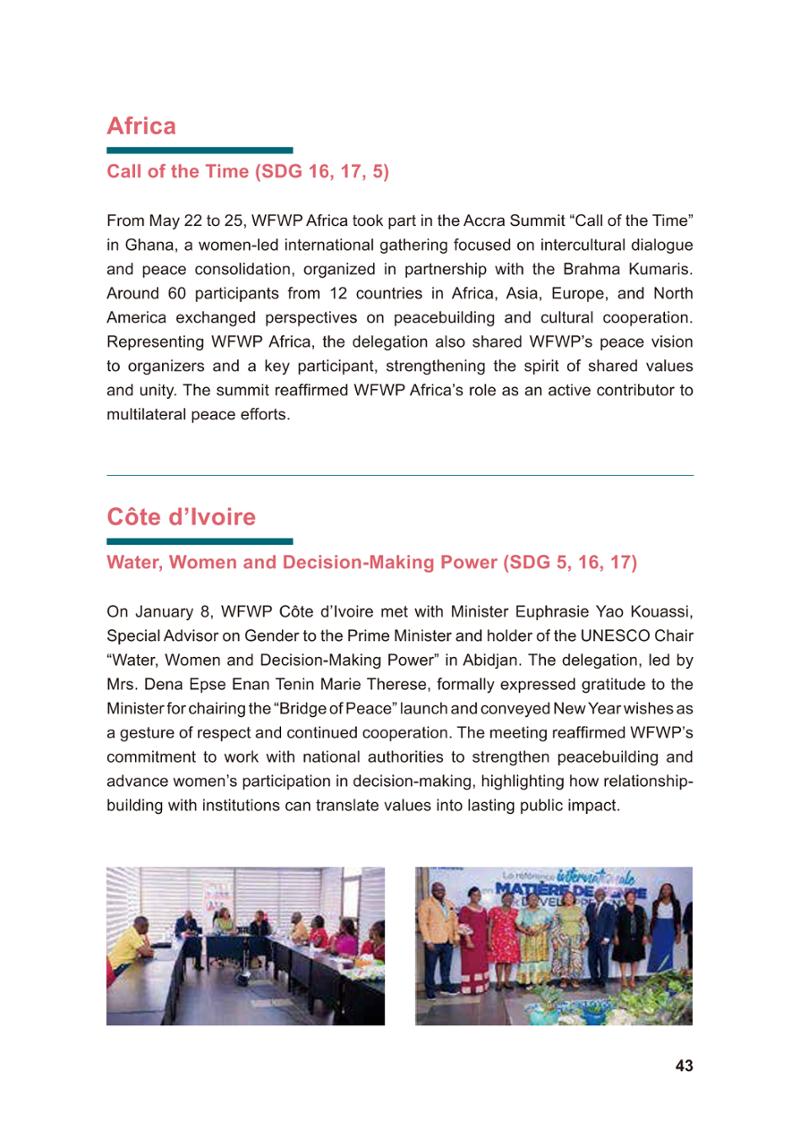 WFWP Annual Report 2025 43페이지