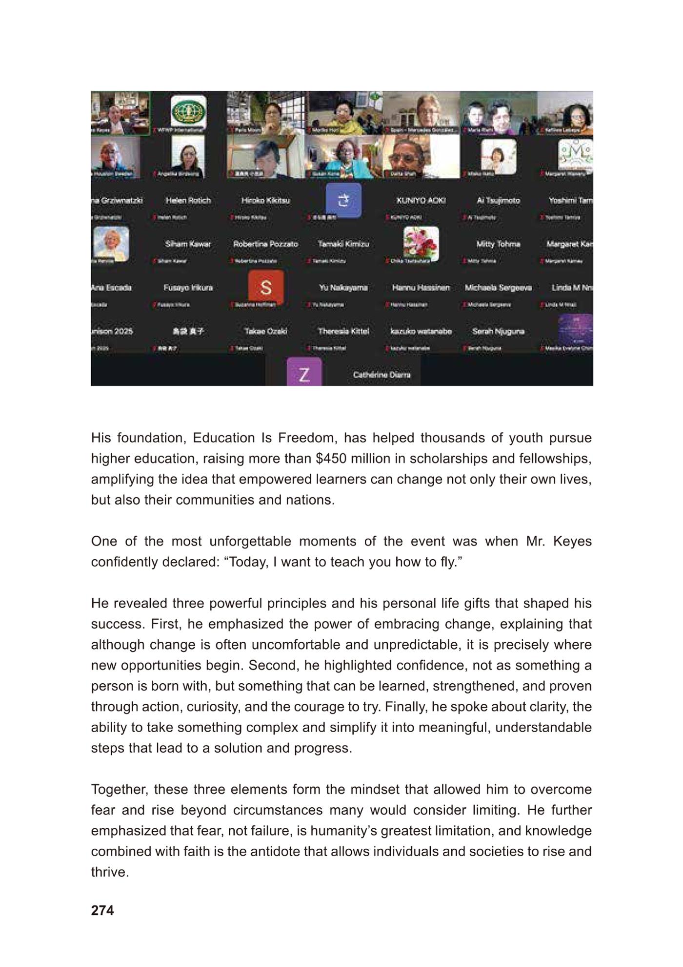WFWP Annual Report 2025 274페이지