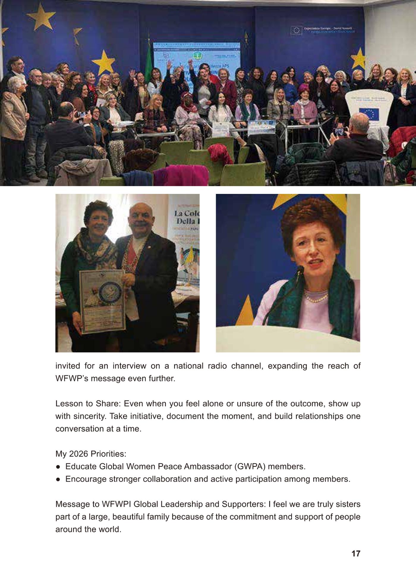 WFWP Annual Report 2025 17페이지
