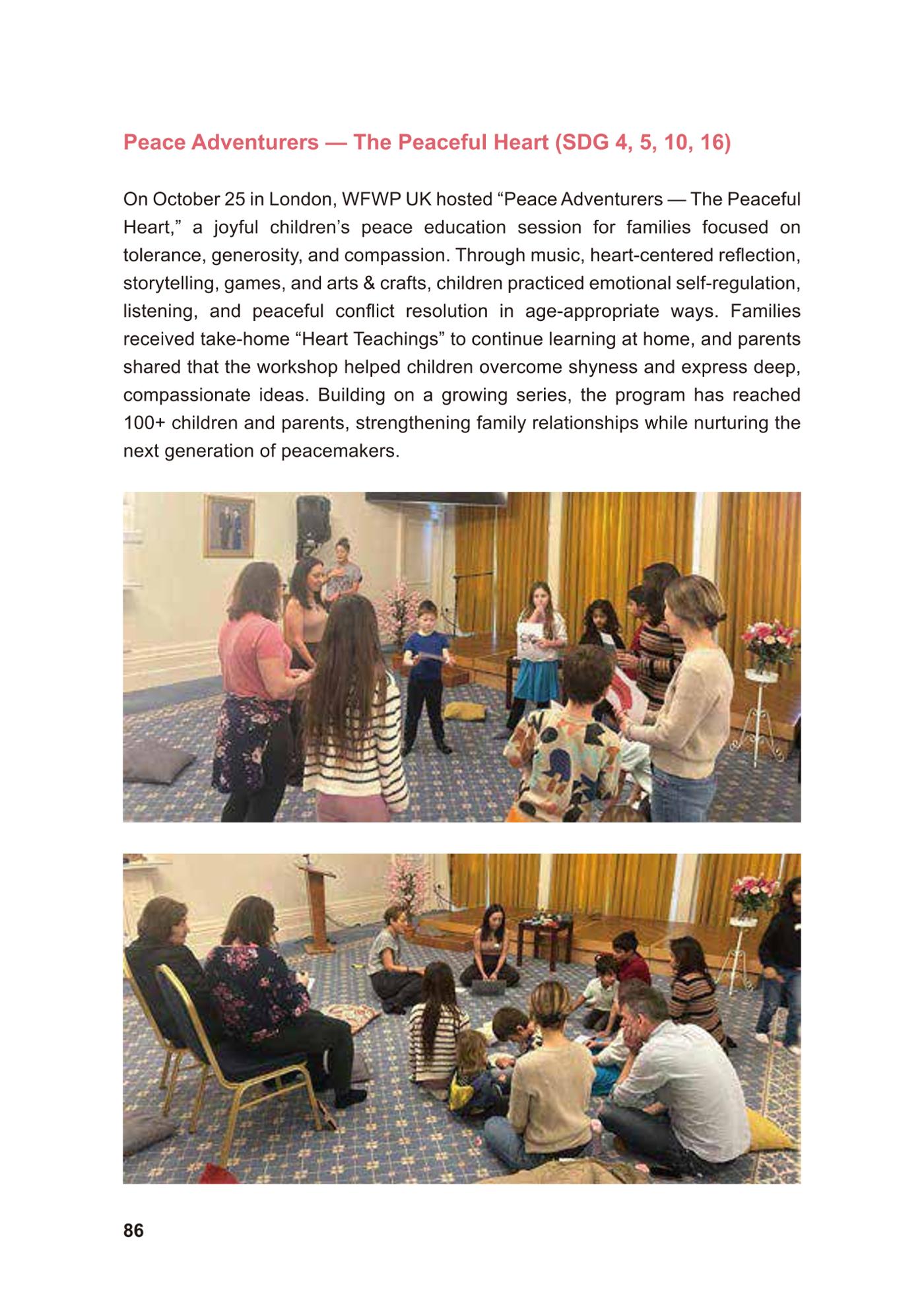WFWP Annual Report 2025 86페이지