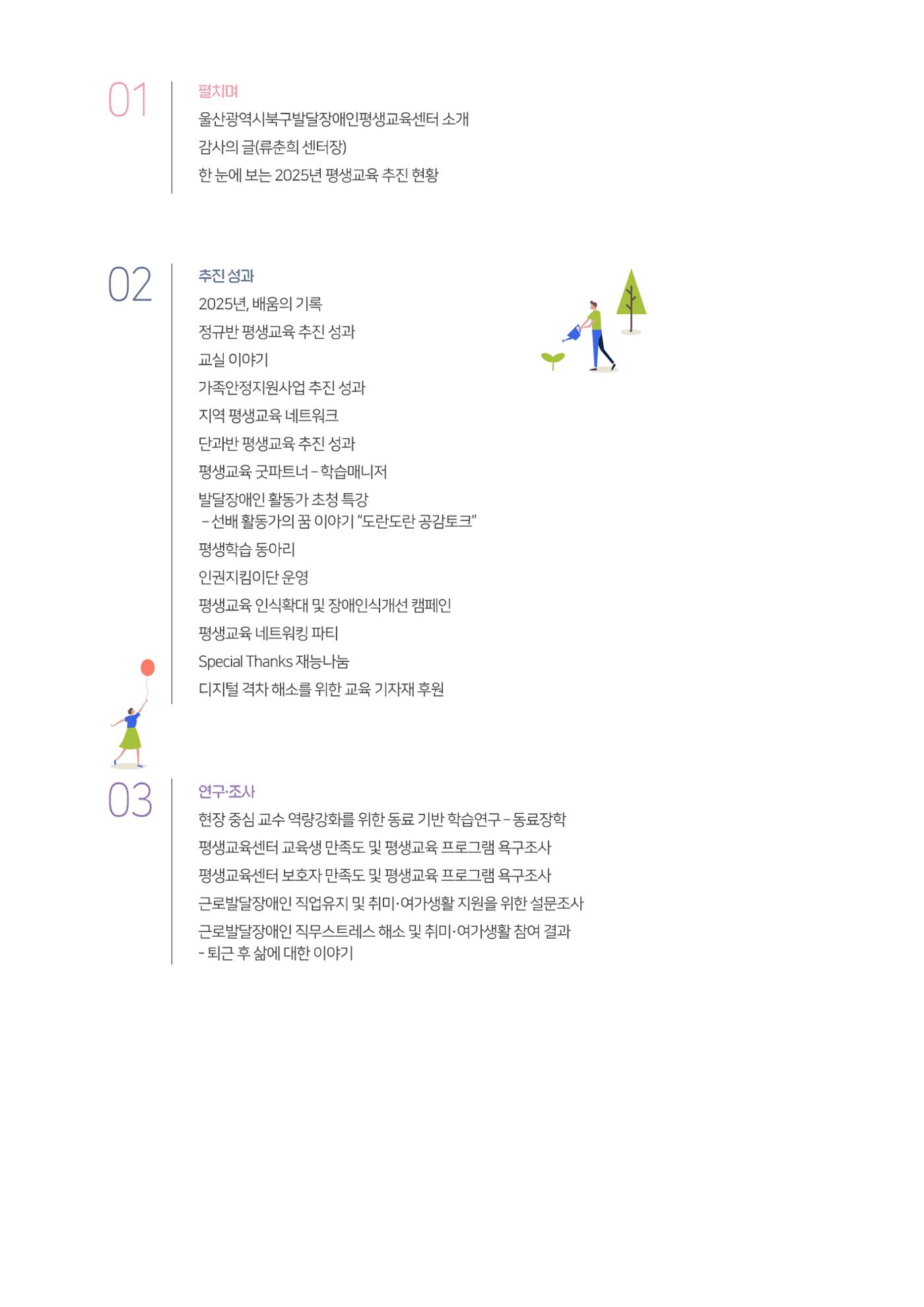 2025년 성과자료집 1페이지
