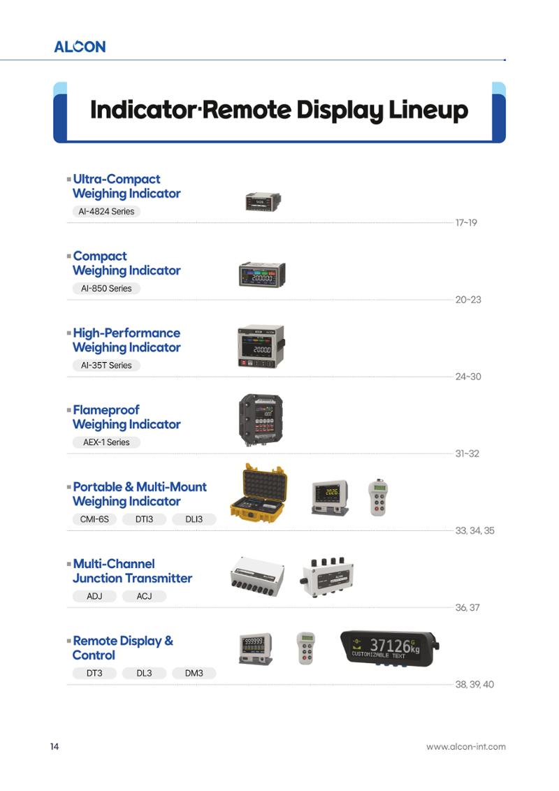 ALCON CATALOG 14페이지