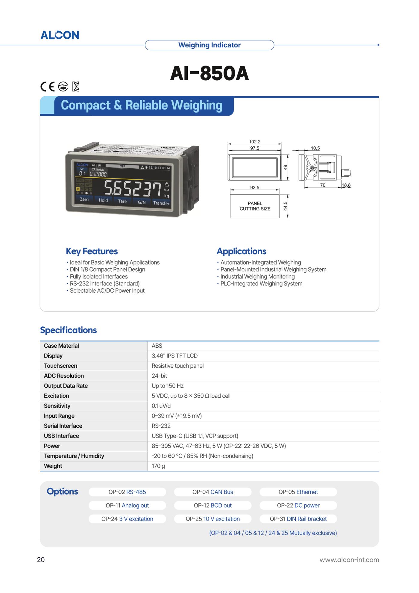 ALCON CATALOG 20페이지