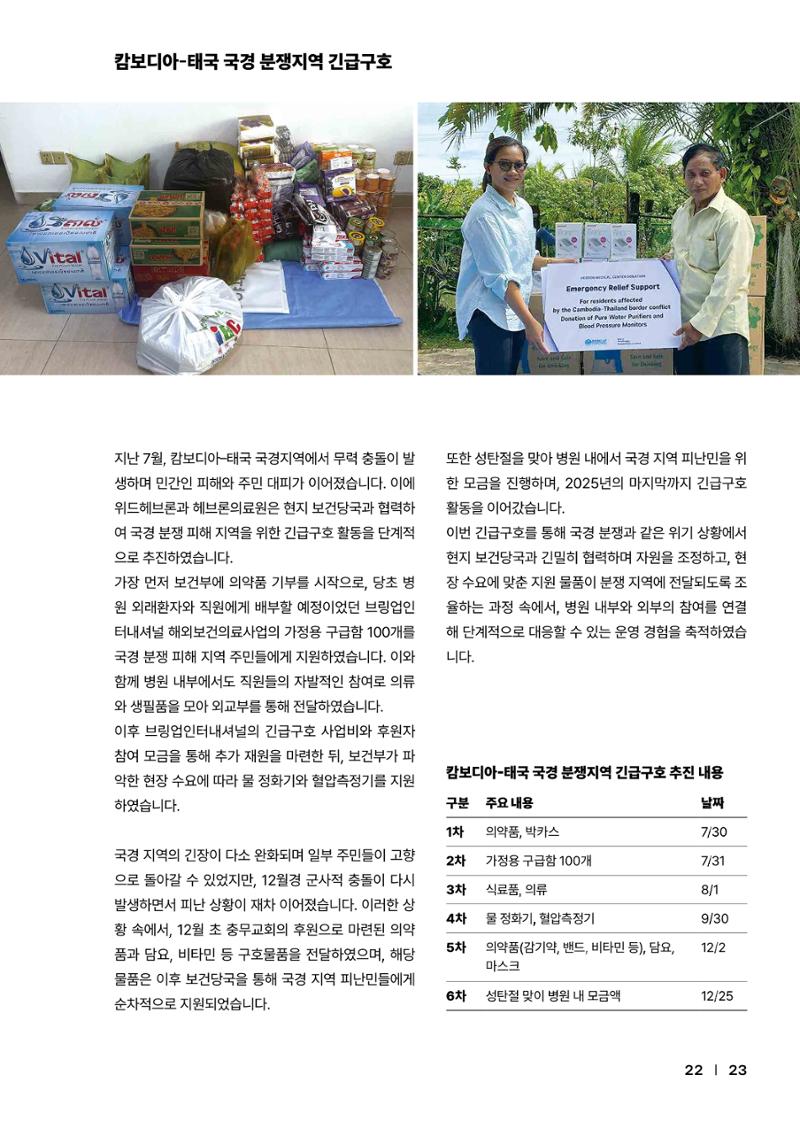 2025년 위드헤브론 연차보고서 26페이지