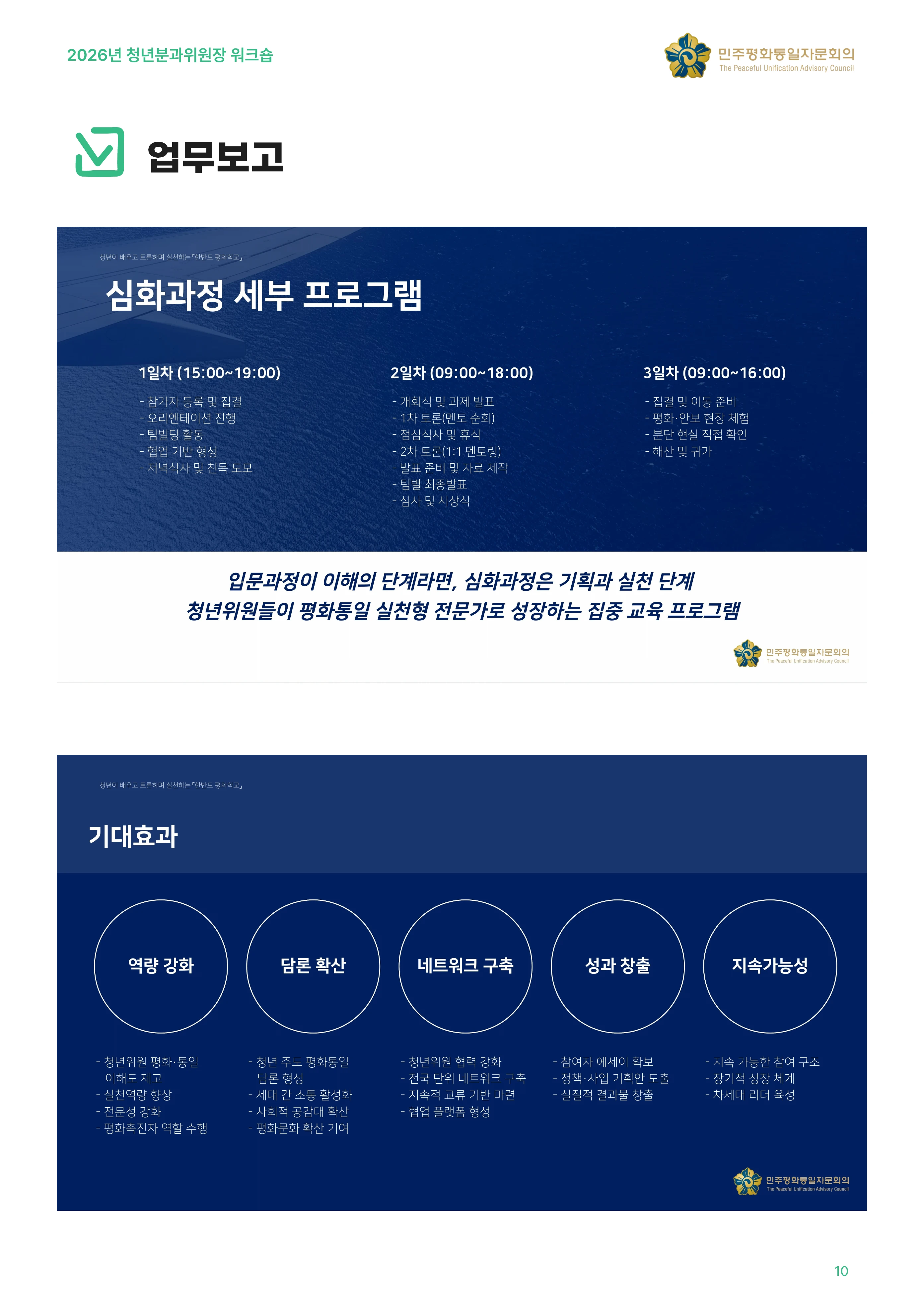 2026년 청년분과위원장 워크숍 11페이지