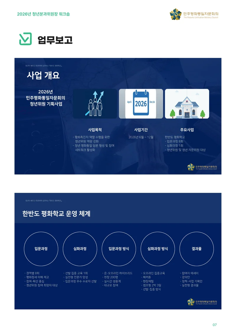 2026년 청년분과위원장 워크숍 8페이지