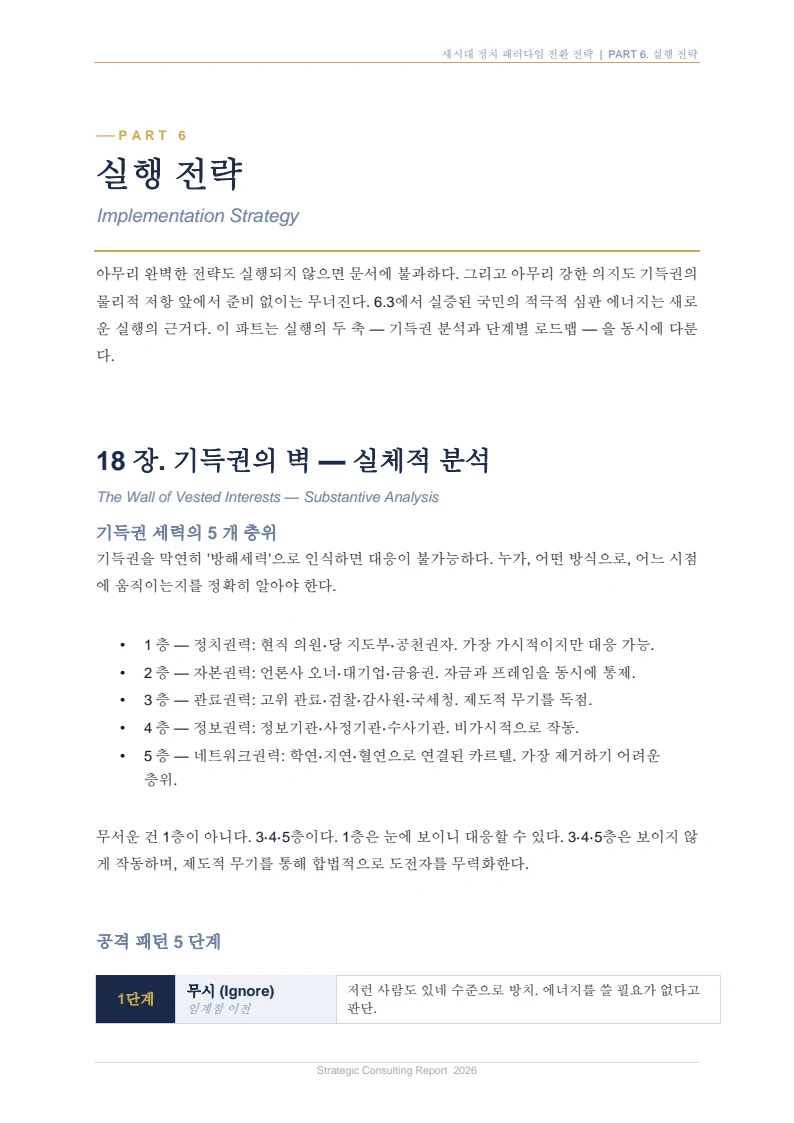 새시대 정치 패러다임 전환 전략 보고서 34페이지