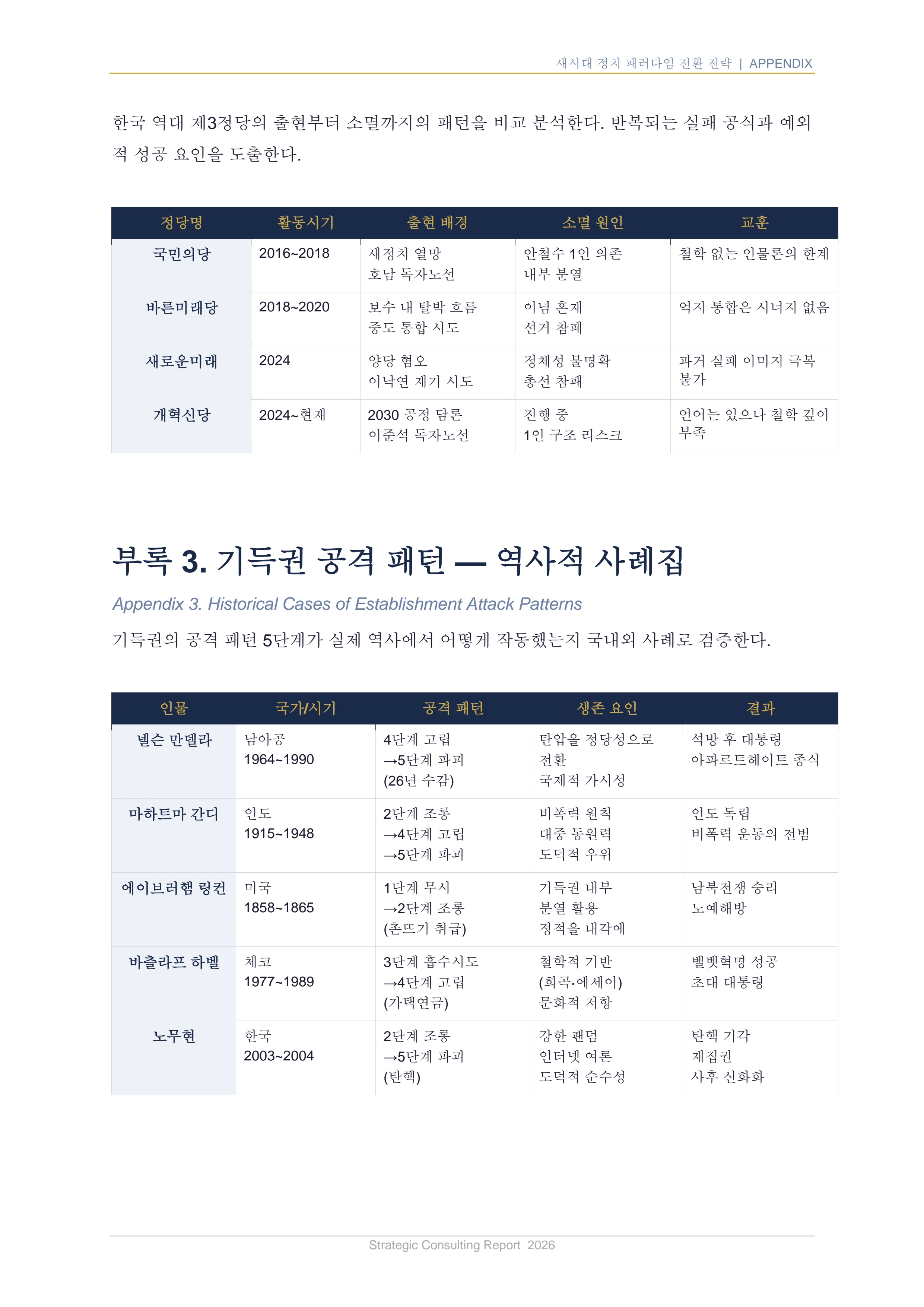 새시대 정치 패러다임 전환 전략 보고서 42페이지