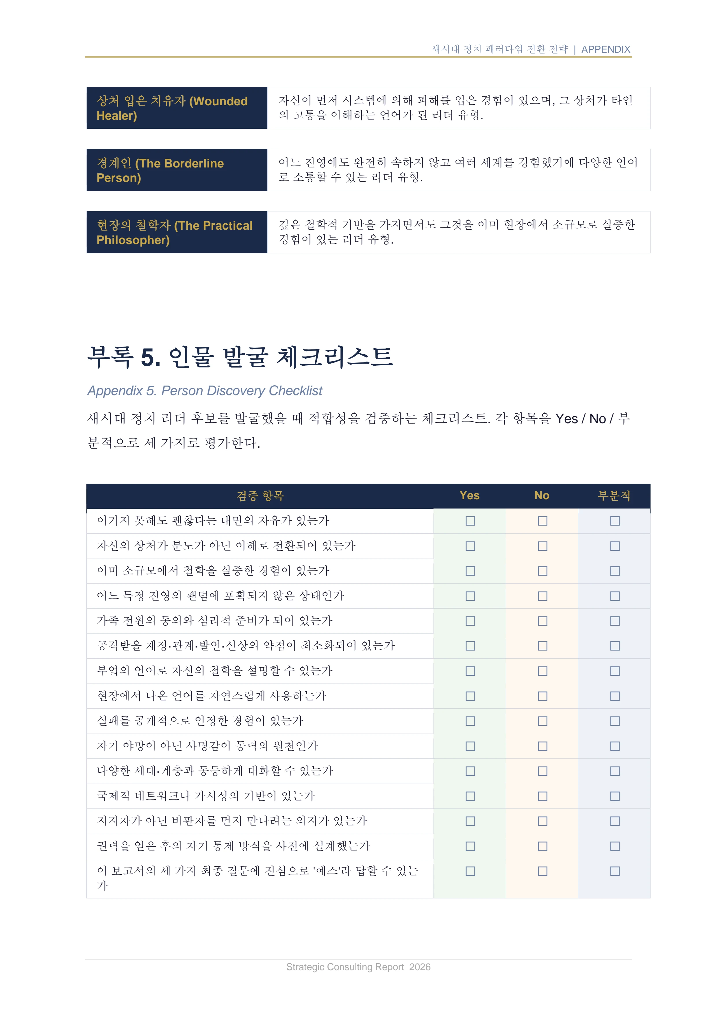 새시대 정치 패러다임 전환 전략 보고서 44페이지