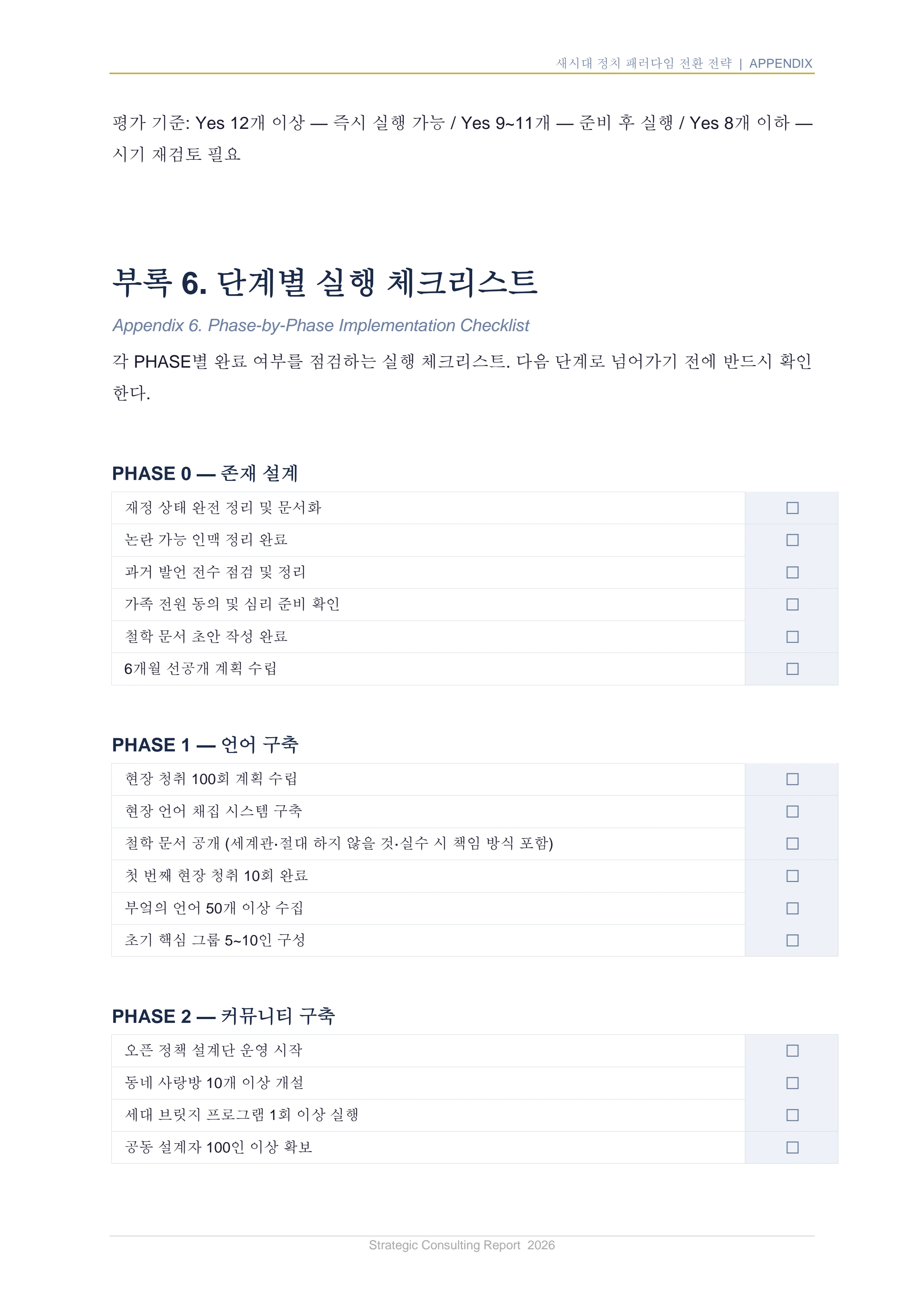 새시대 정치 패러다임 전환 전략 보고서 45페이지