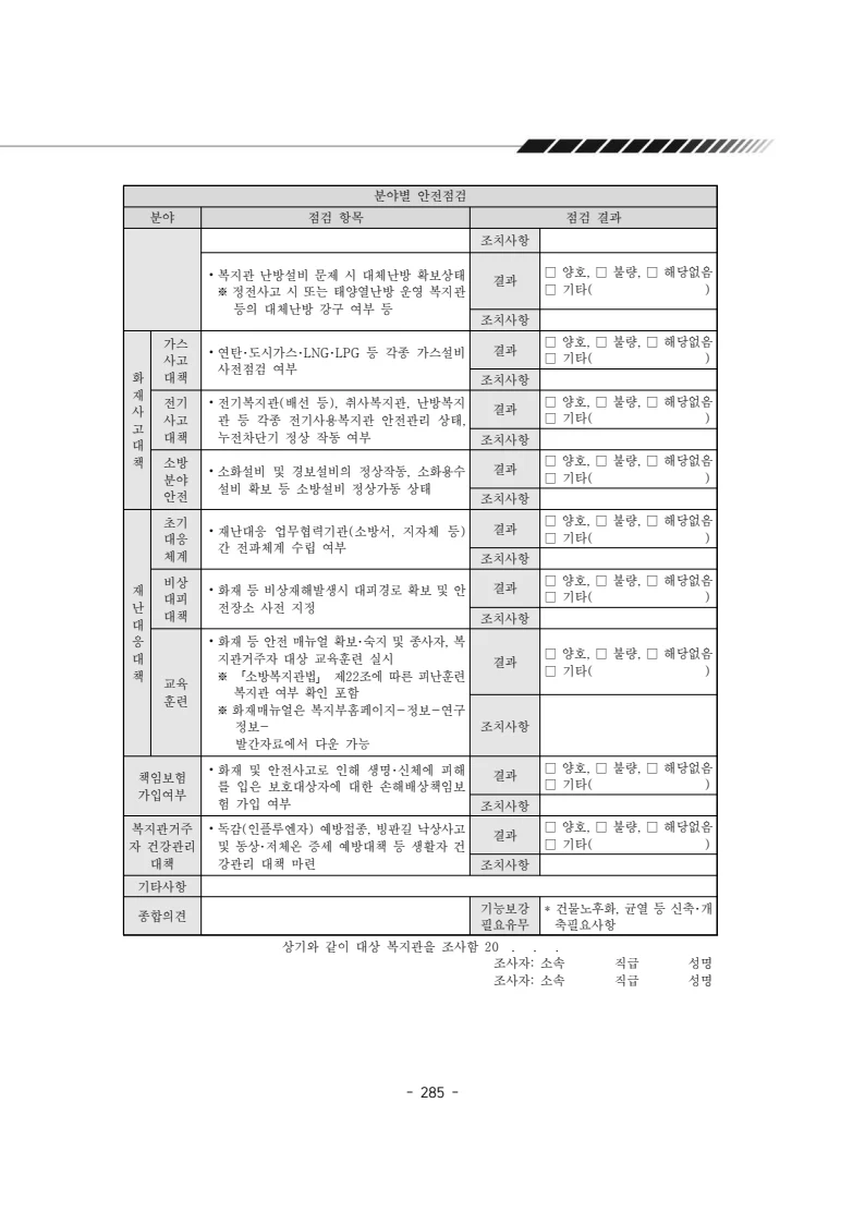 2025년 에덴장애인종합복지관 운영규정집 286페이지