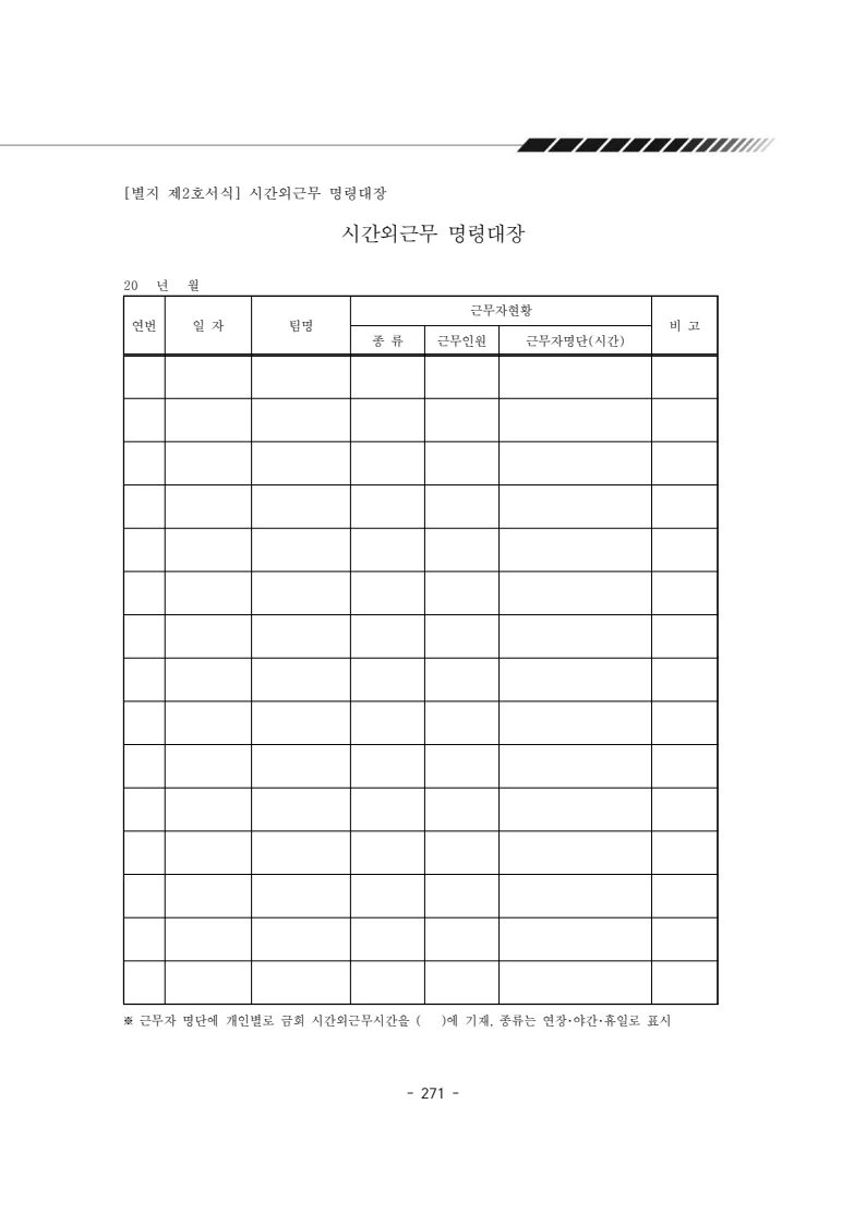2024년 에덴장애인종합복지관 운영규정집 272페이지
