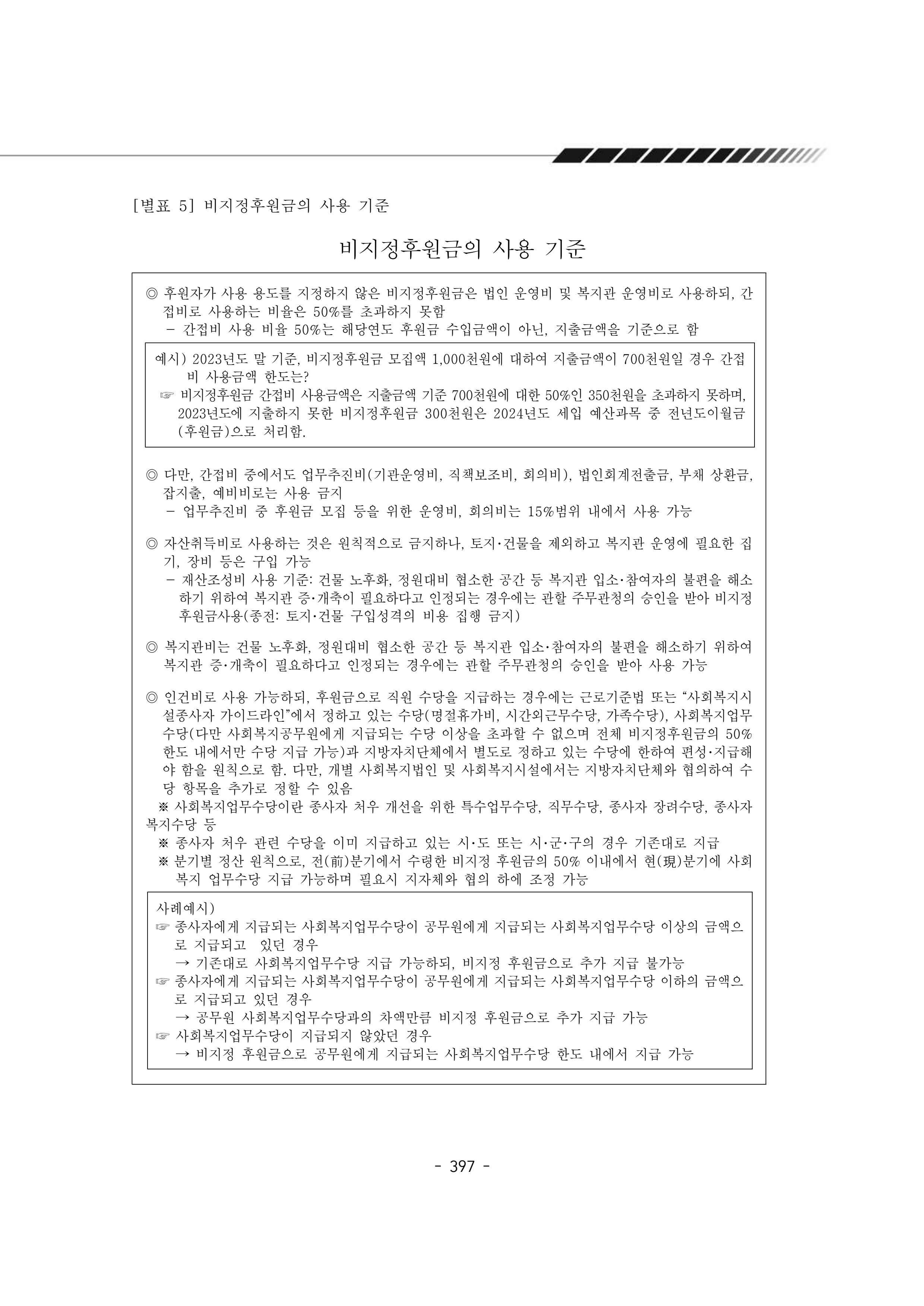 2024년 에덴장애인종합복지관 운영규정집 398페이지